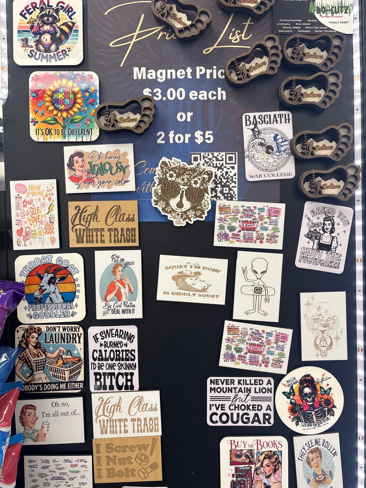 Patriot 2 magnets for $5