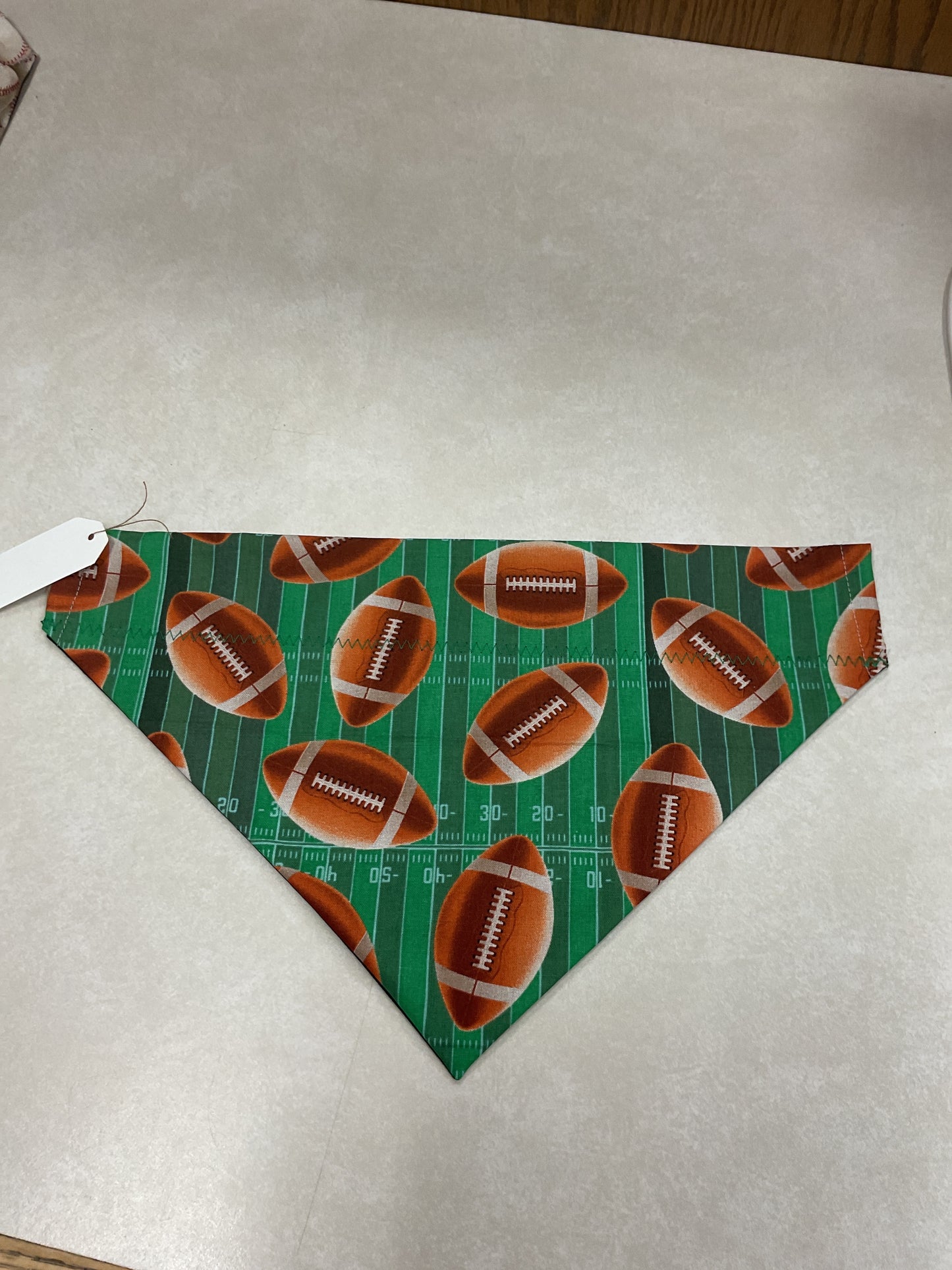 Football dog bandana