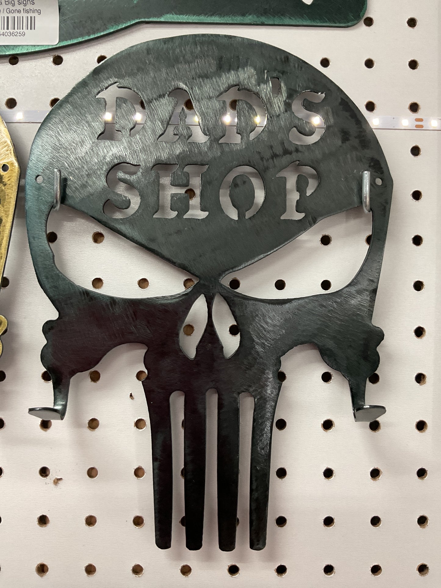 Dads shop keychain holder