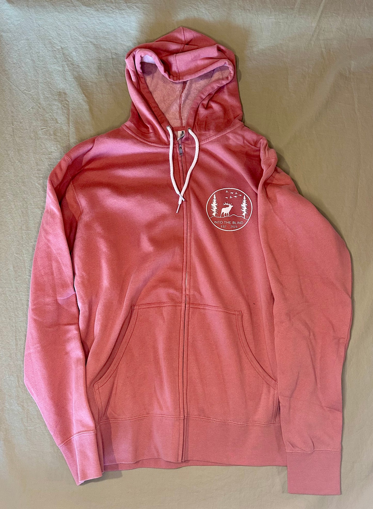 Rose zip up jacket