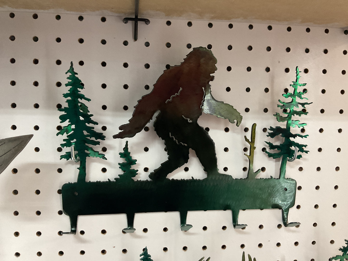 Bigfoot keychain holder