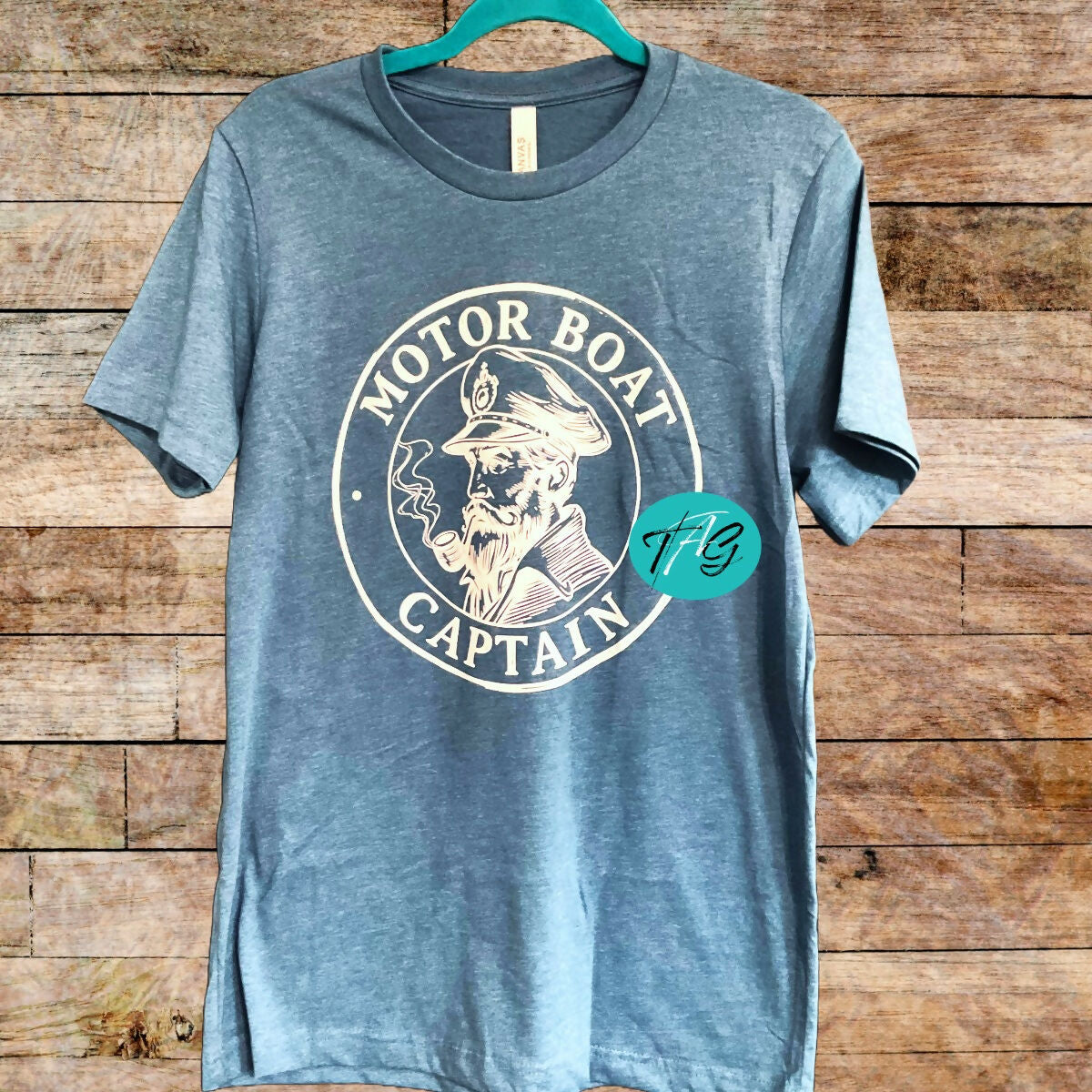 Motorboat Captain Men's Tshirt