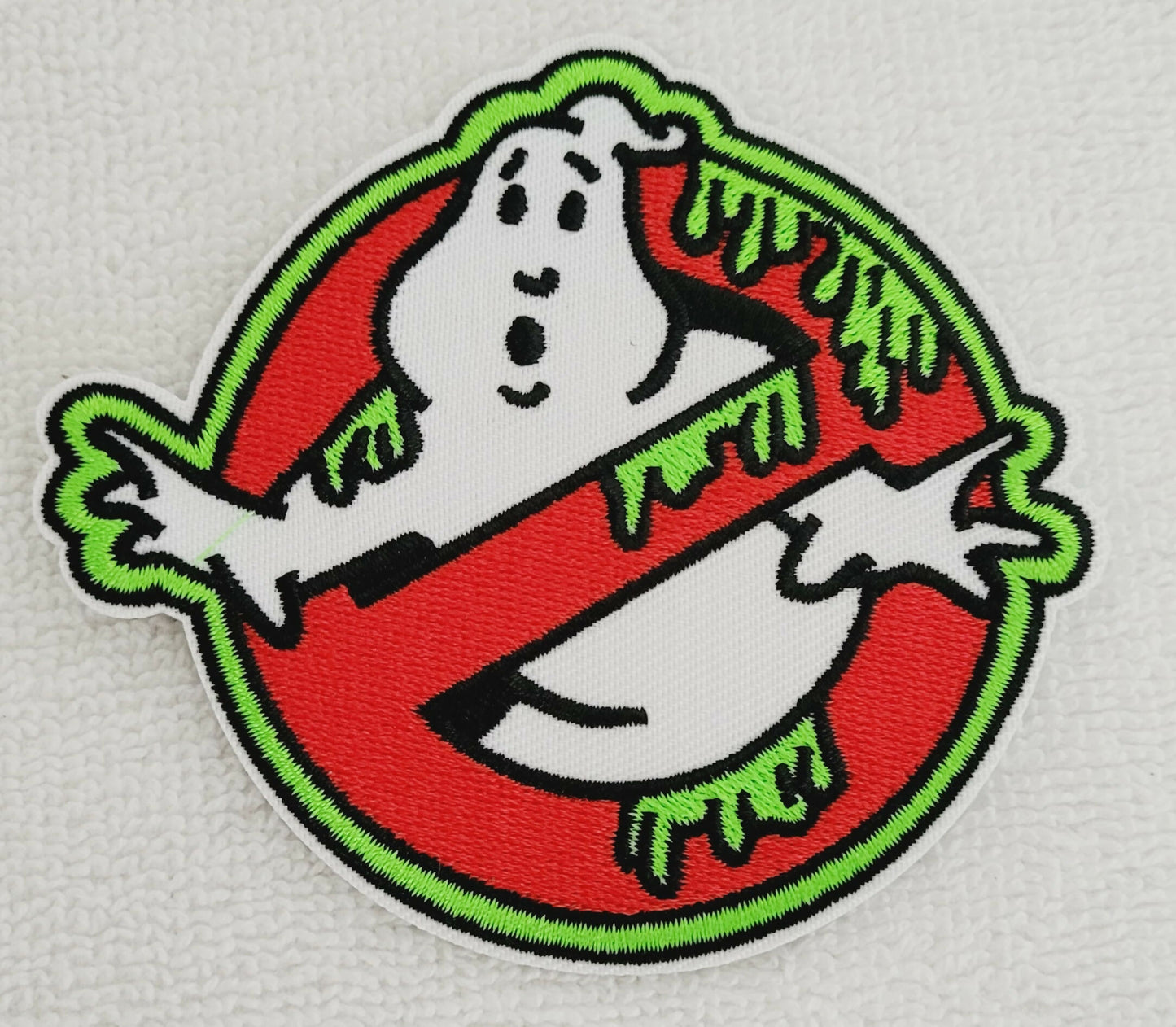 Ghostbusters Green Slime No-Ghost Embroidered Patch