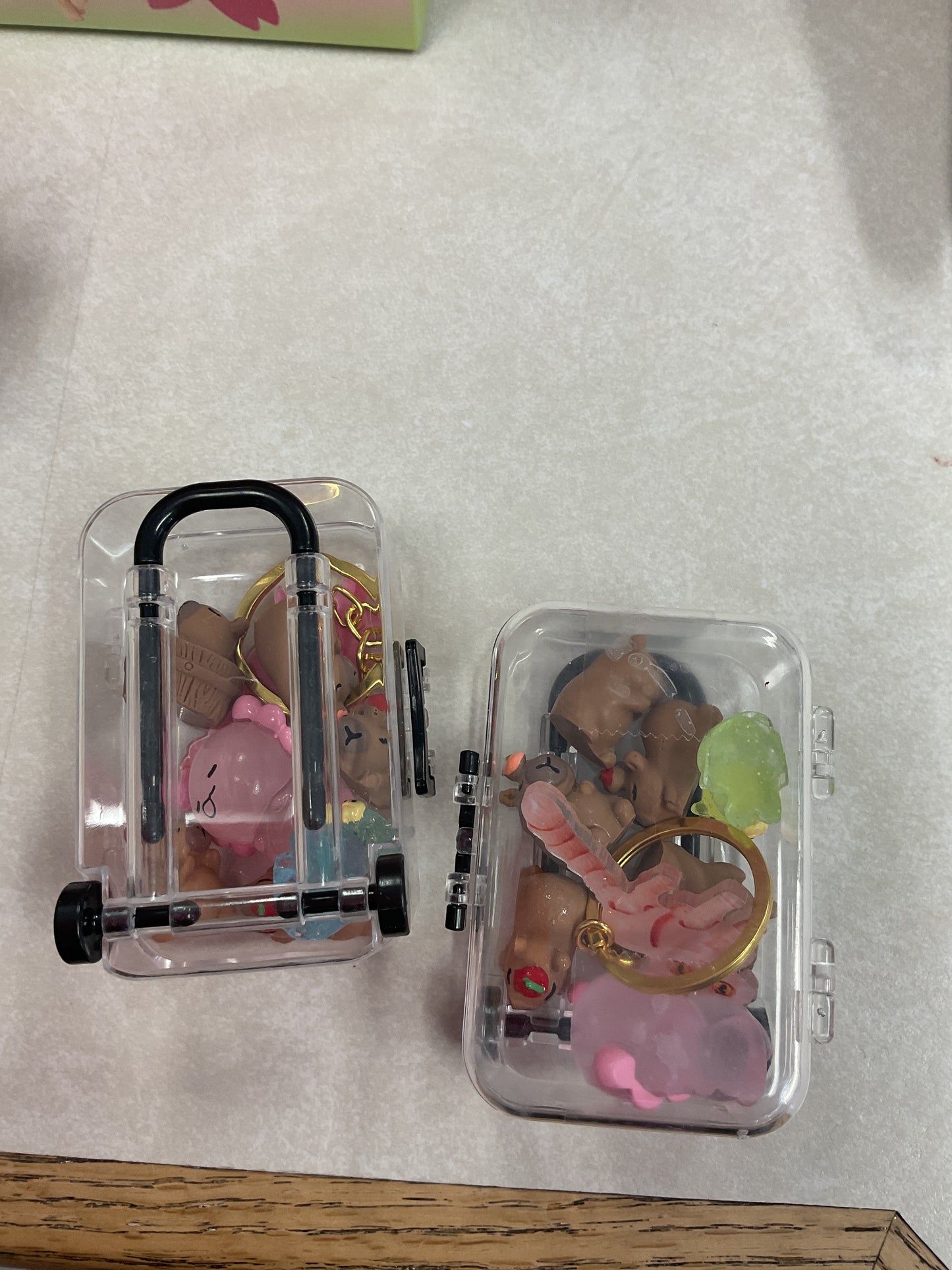 Mini suitcase mystery