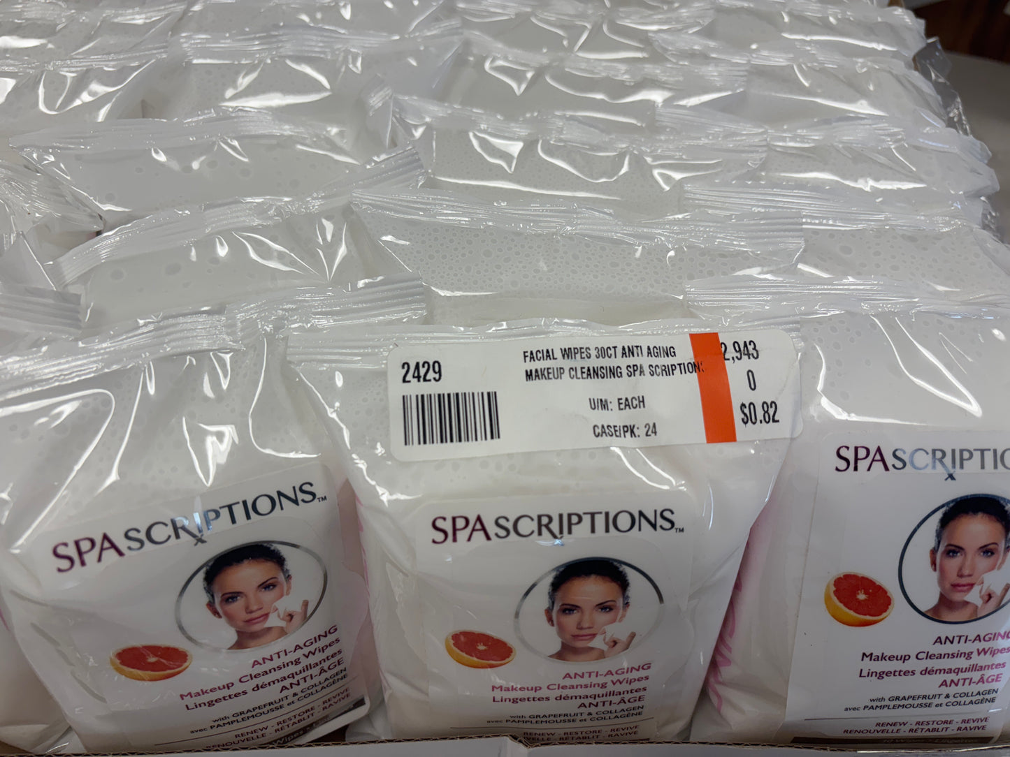 Face wipes
