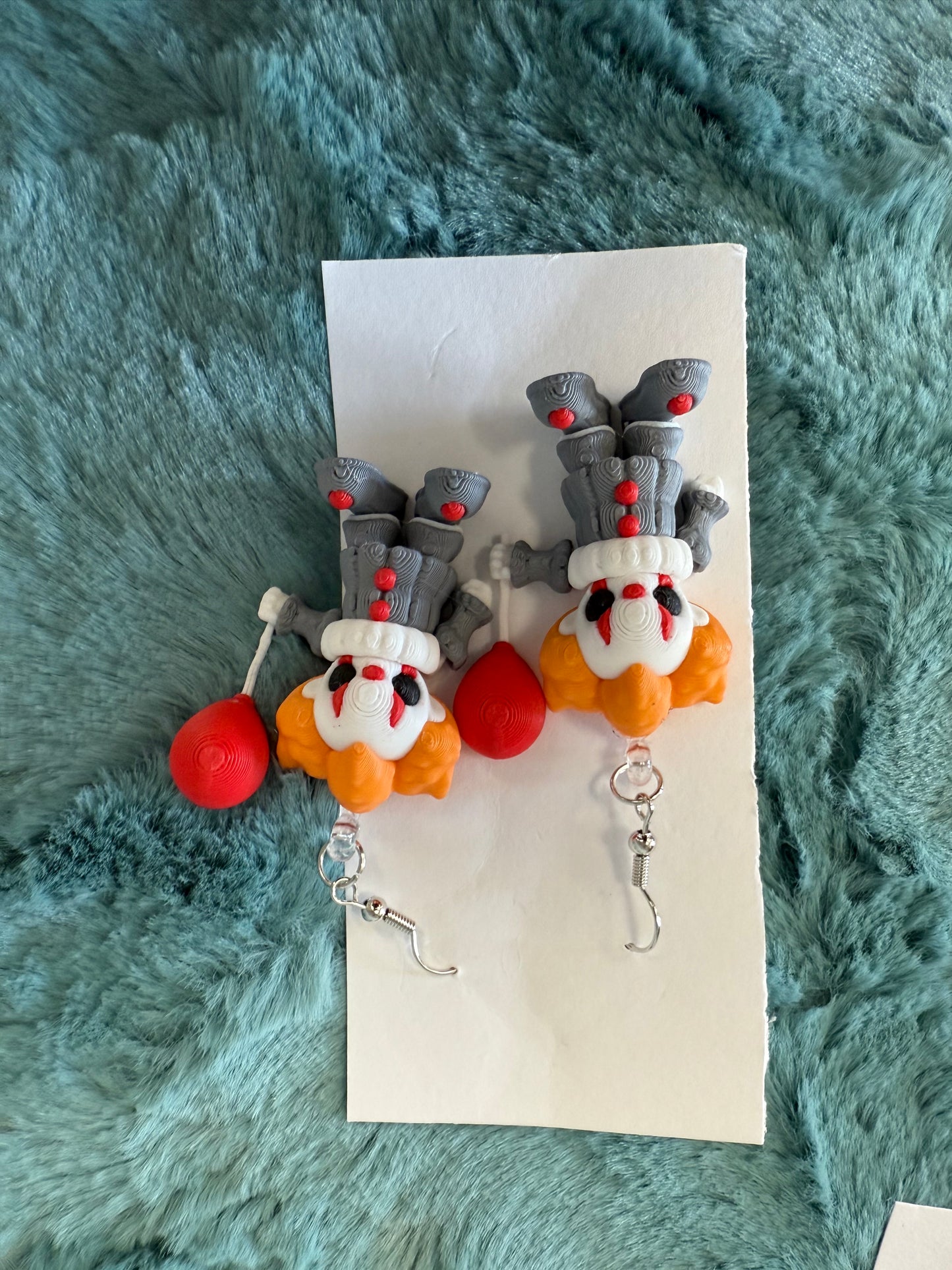 Horror guys earrings