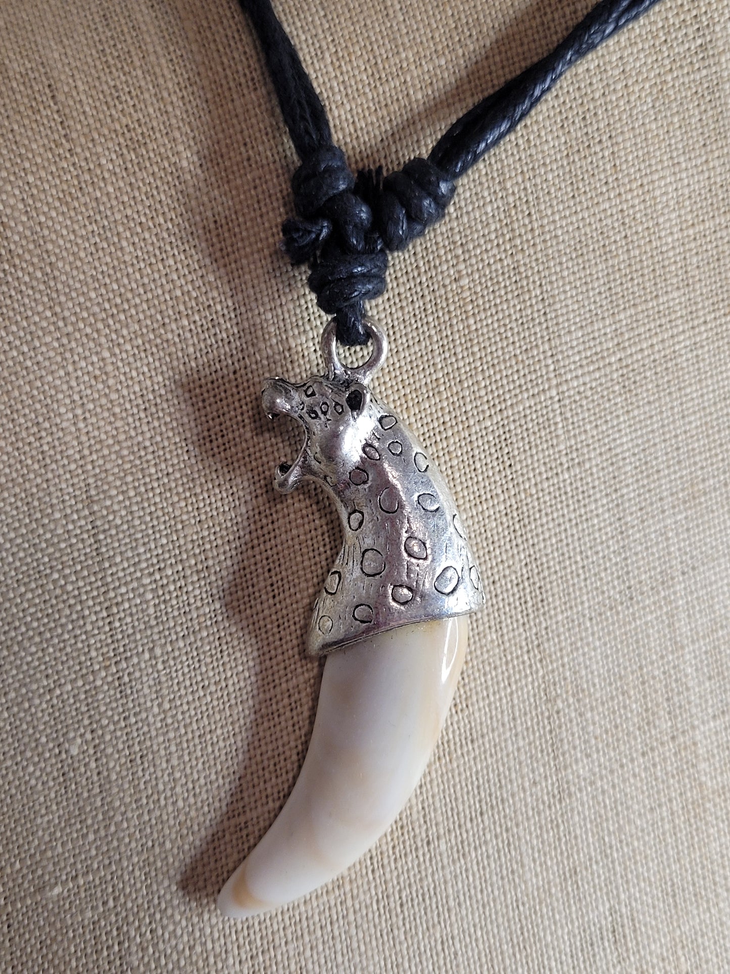 Tooth necklace