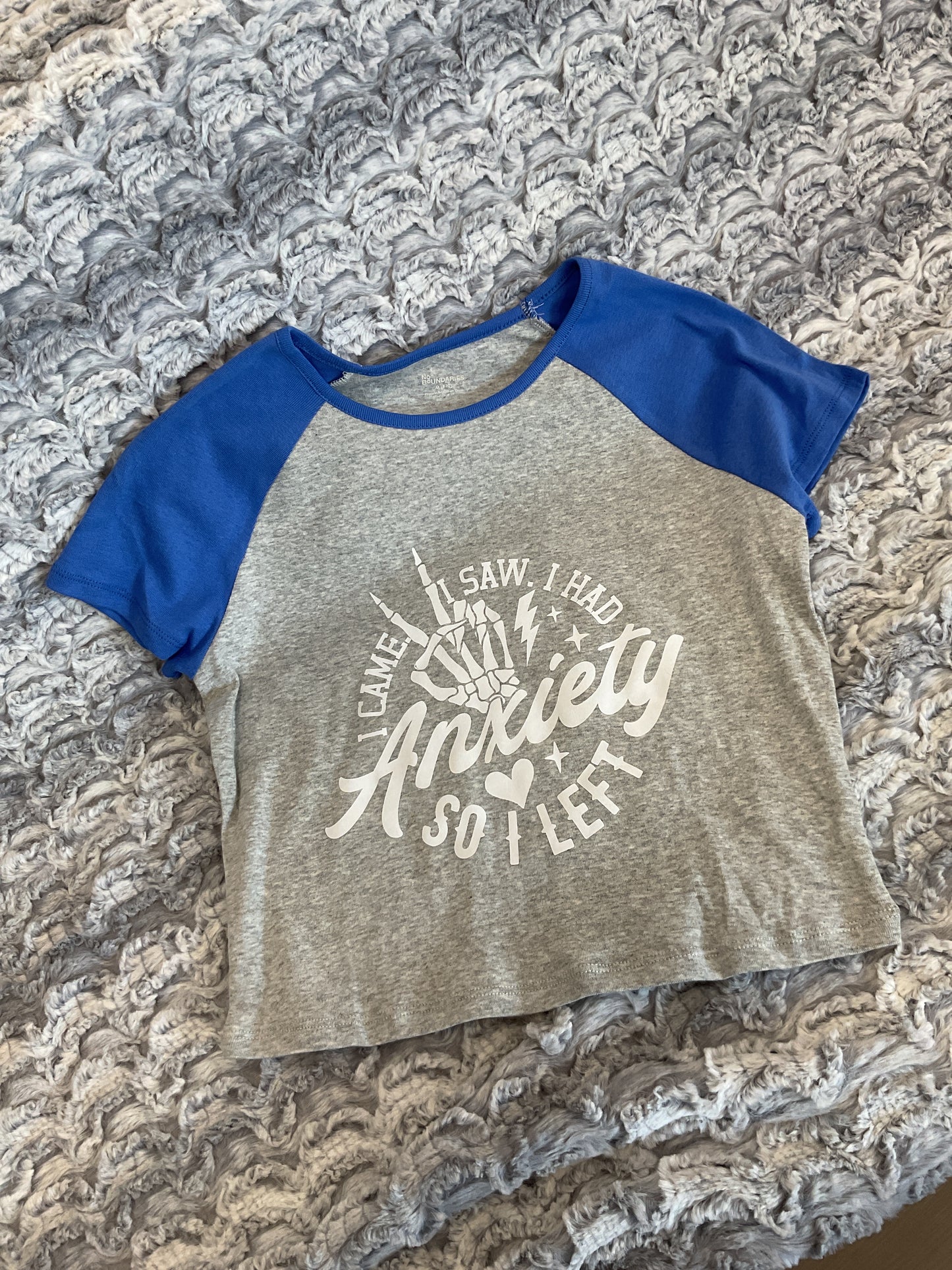 Anxiety crop top