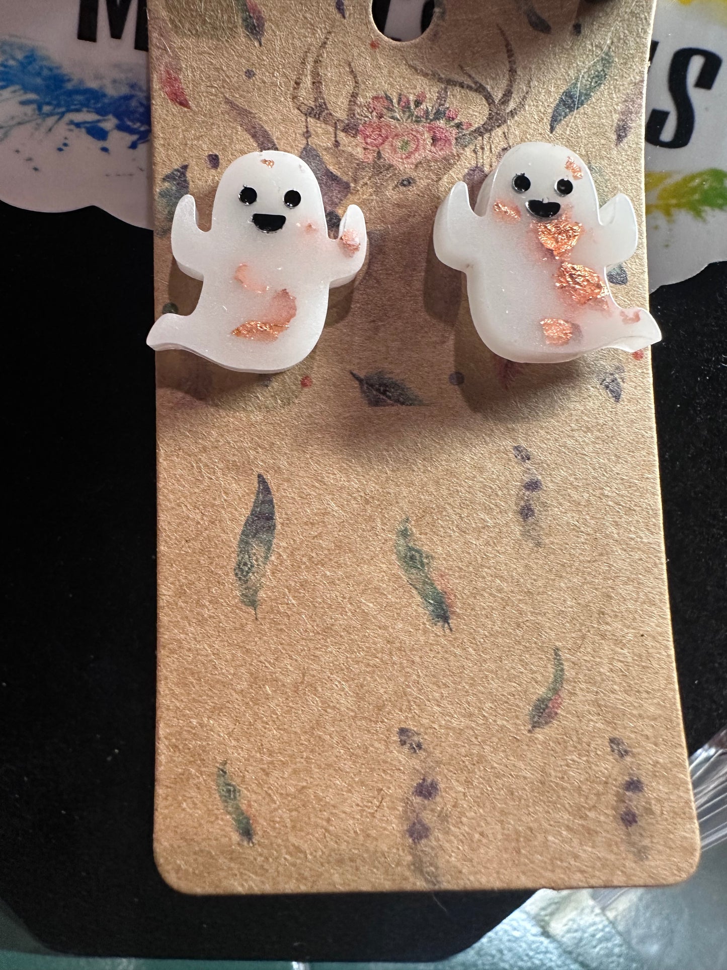 MJ colorful resin jewelry