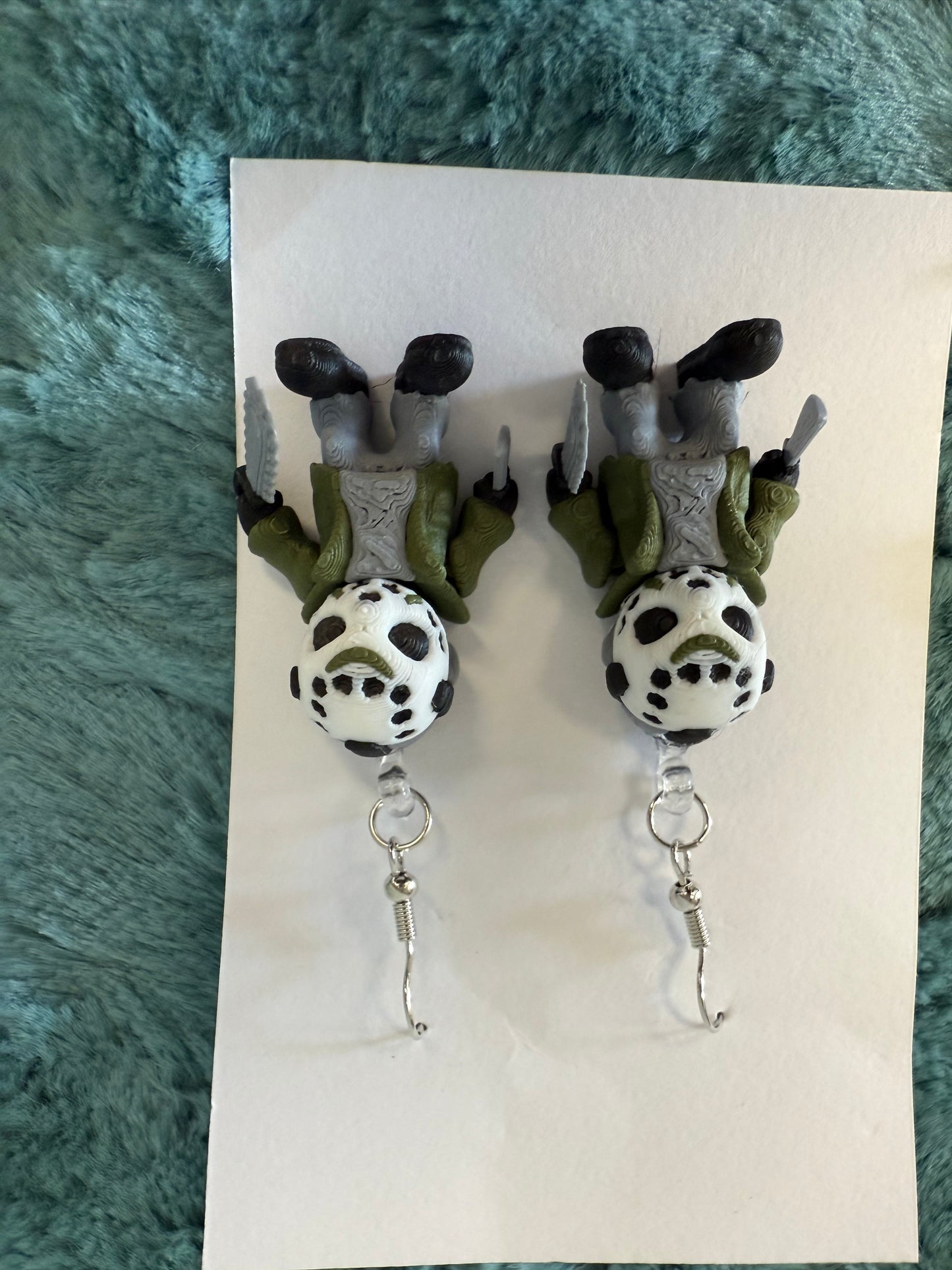 Horror guys earrings