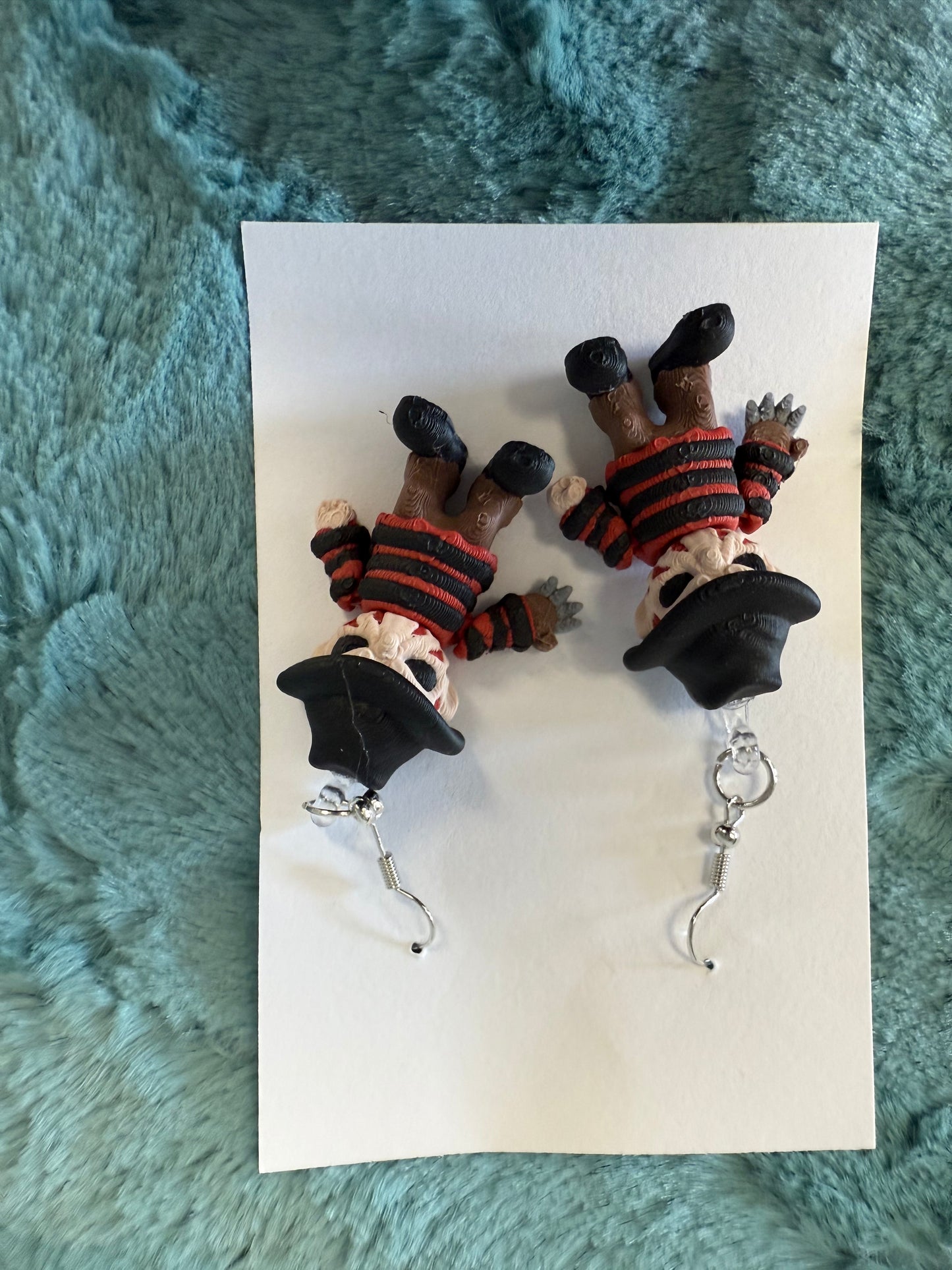 Horror guys earrings