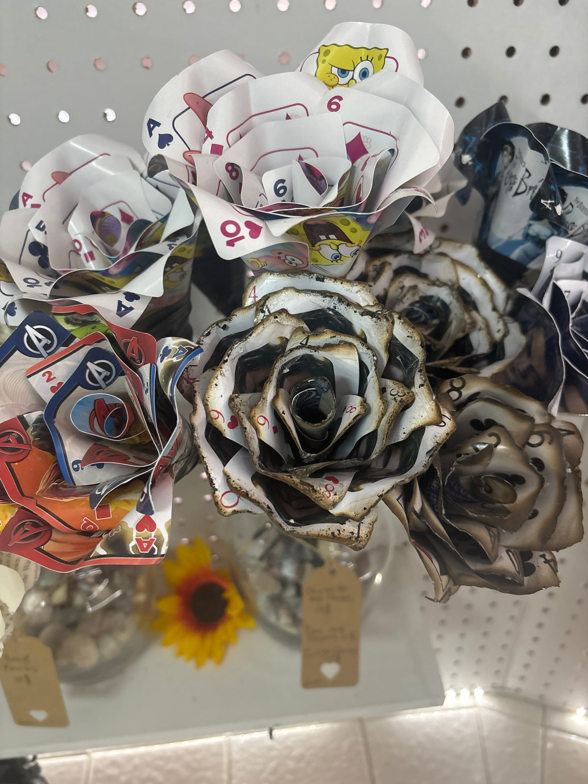 Character flowers
