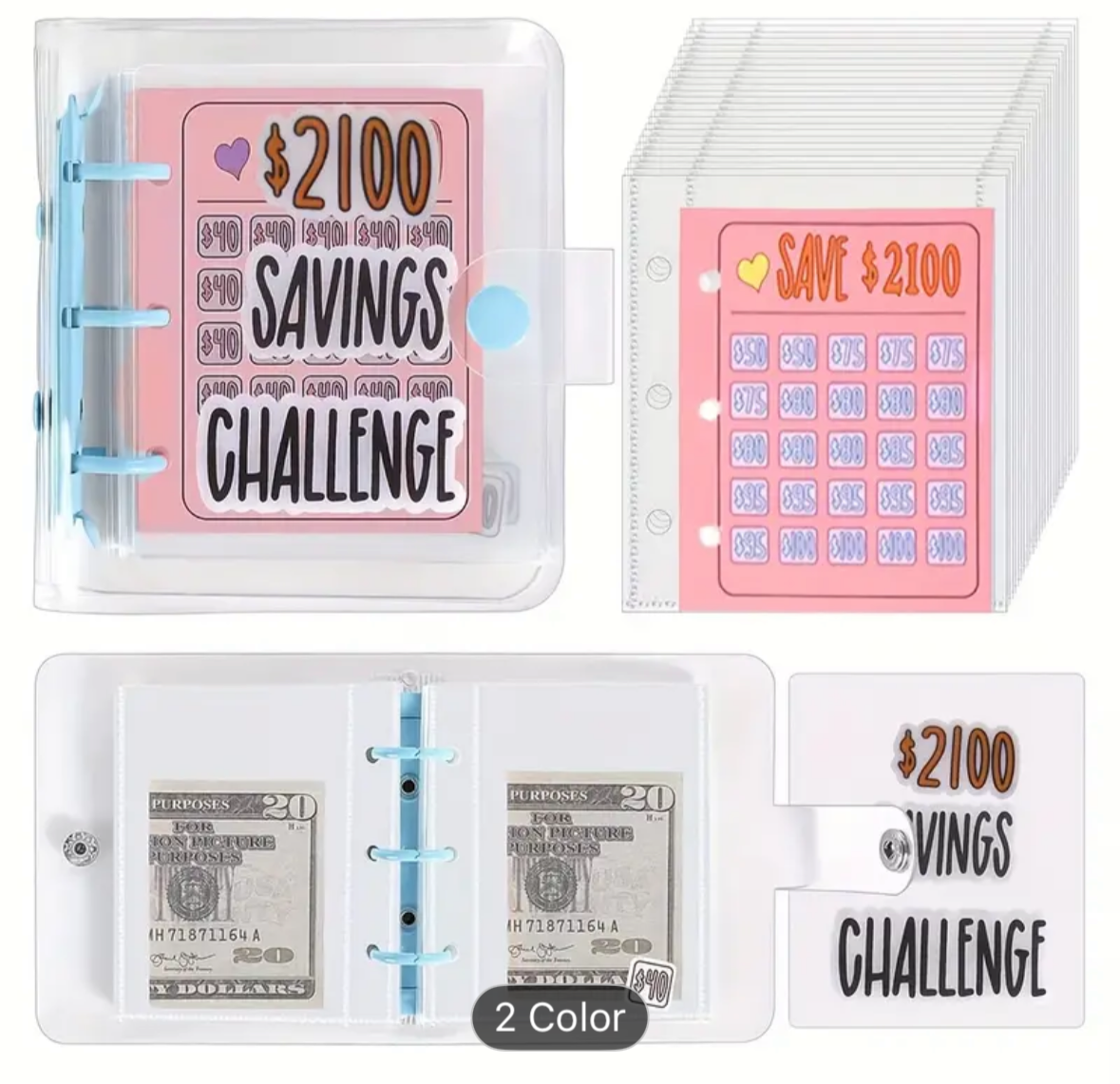 $2100 savings challenge