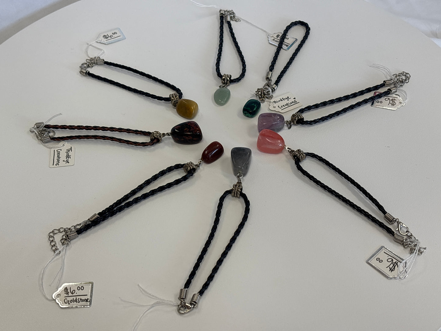 Crystal stone bracelet