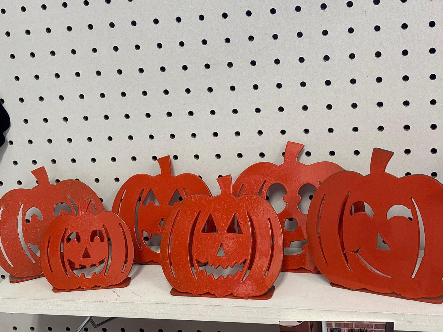Pumpkin metal cutouts