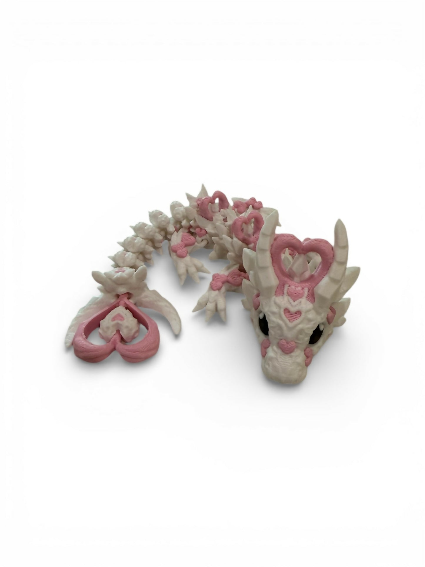 Baby Valentine’s Day dragon with spinner tail