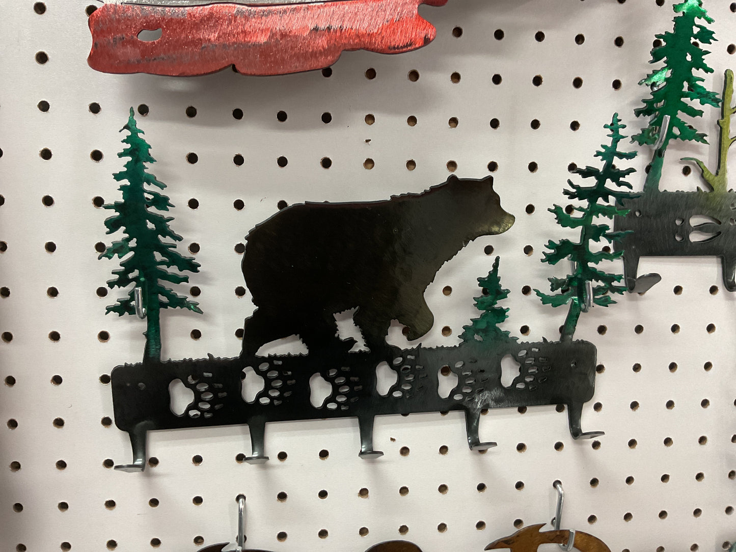 Bear keychain holder