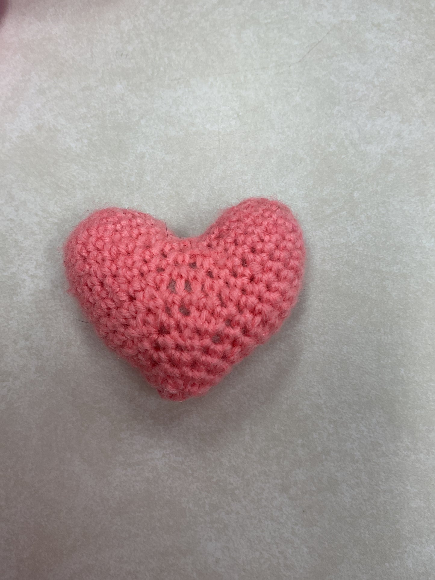 Crochet hearts