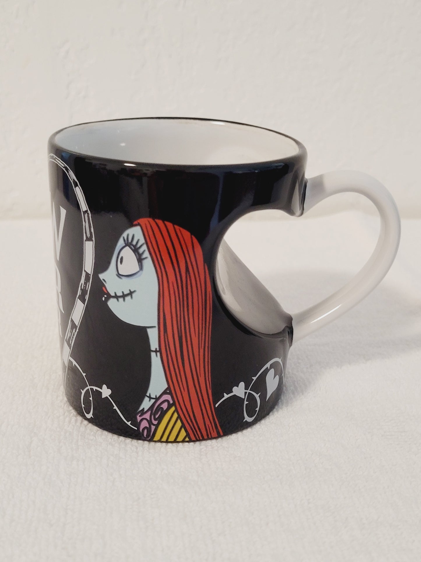 Jack and Sally Halloween mug from France