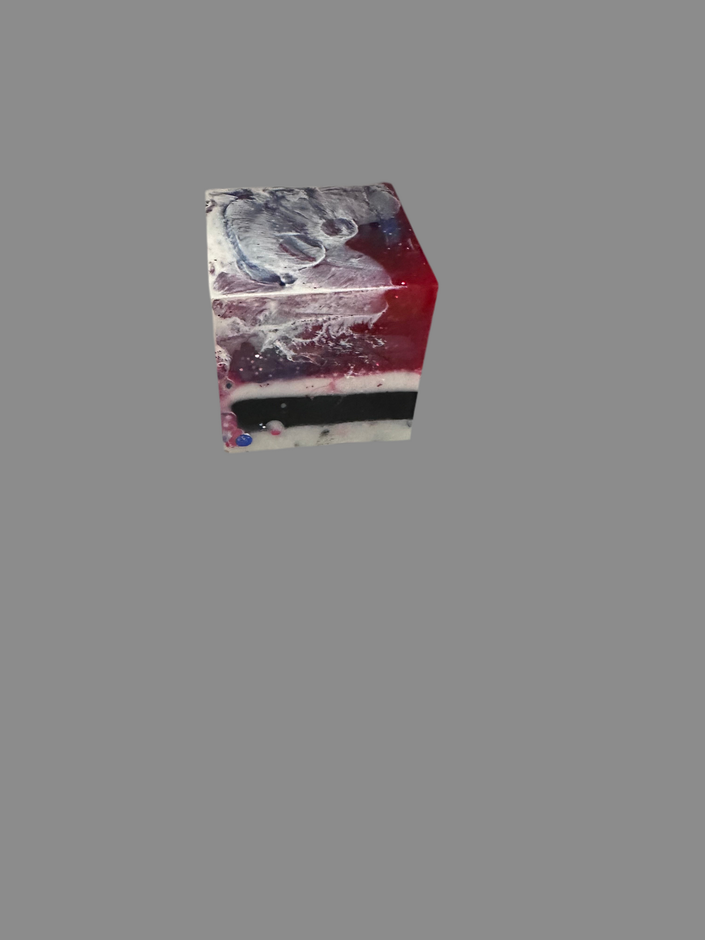 Americana resin cube