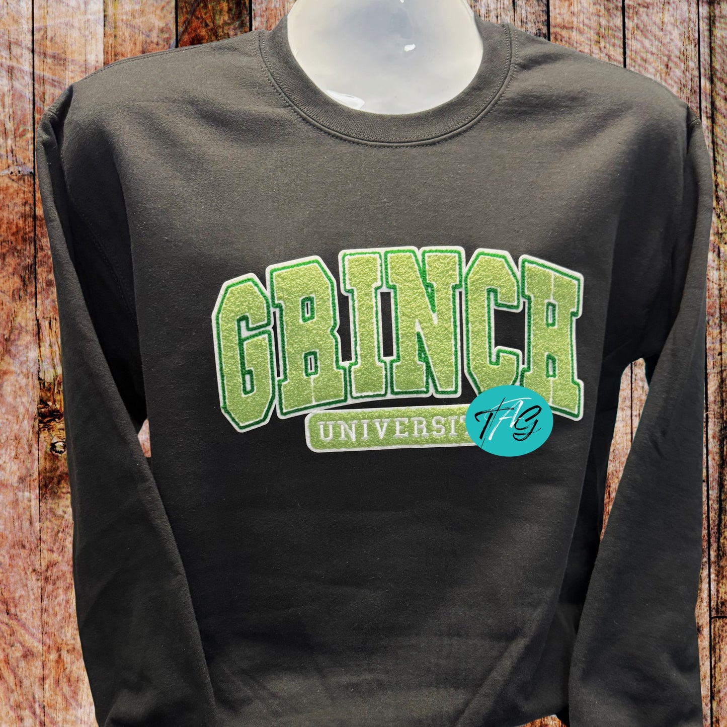 Green University Holiday Sweater