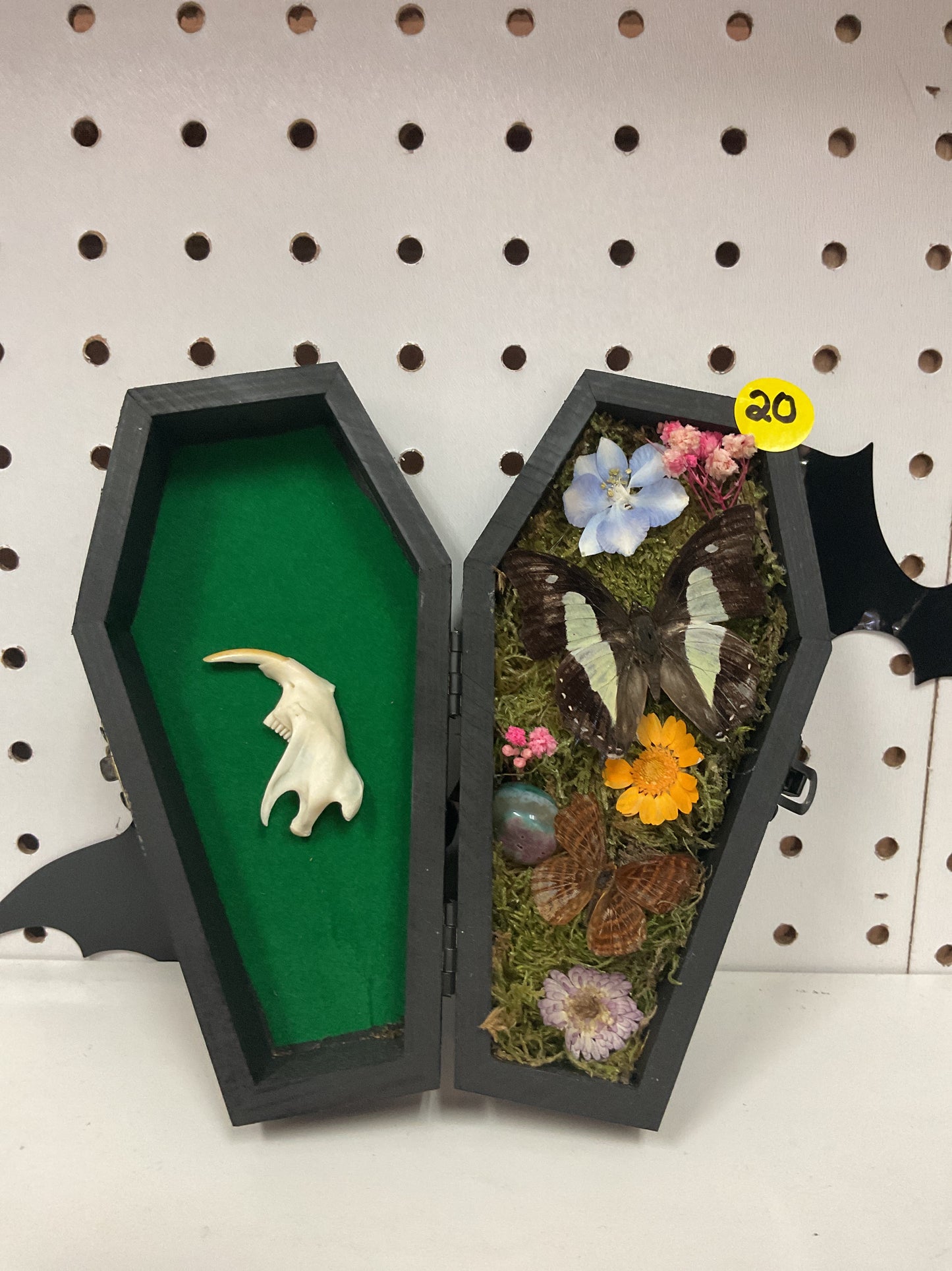 Butterfly coffin box