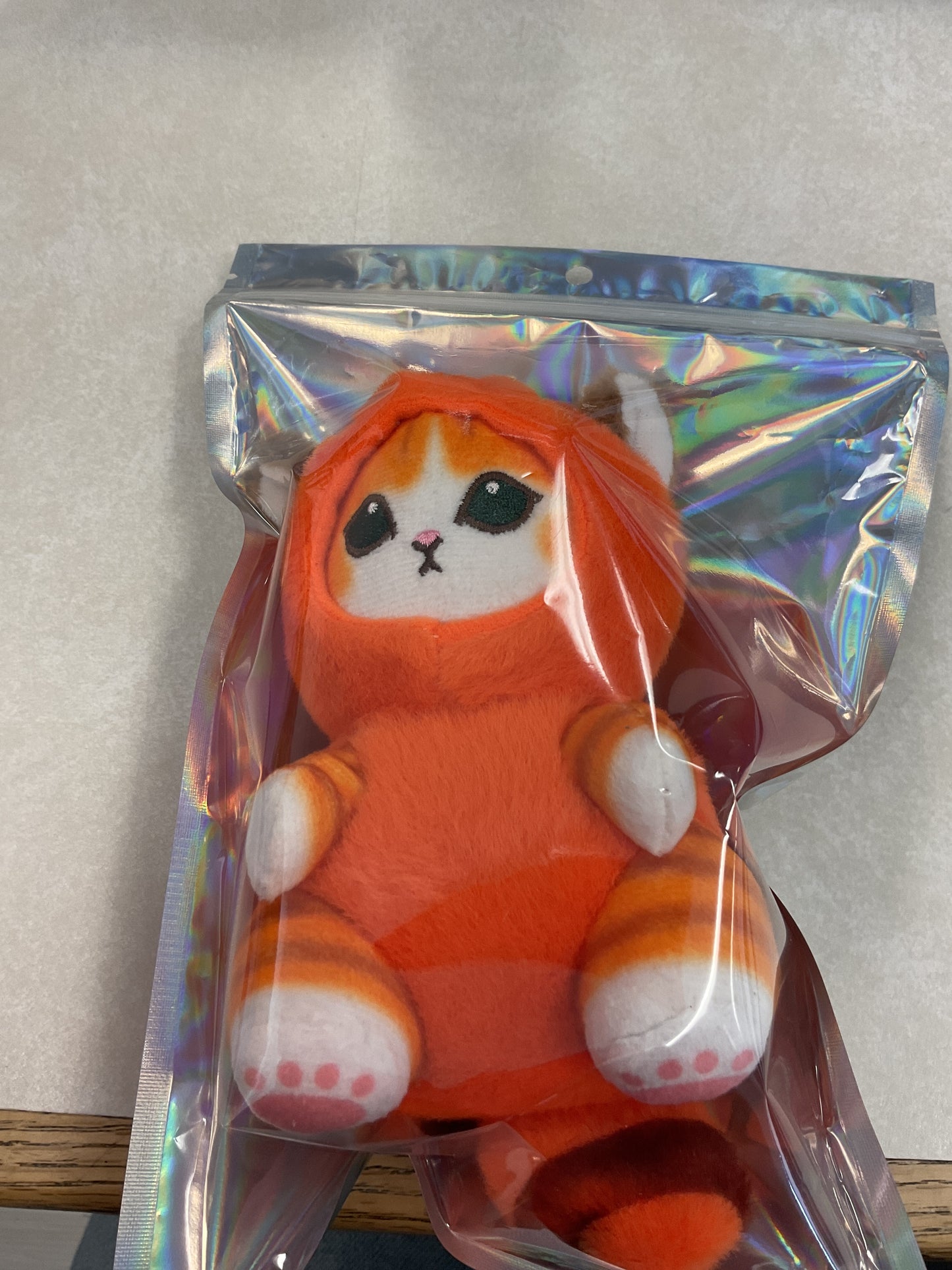 Cat stuffy keychain