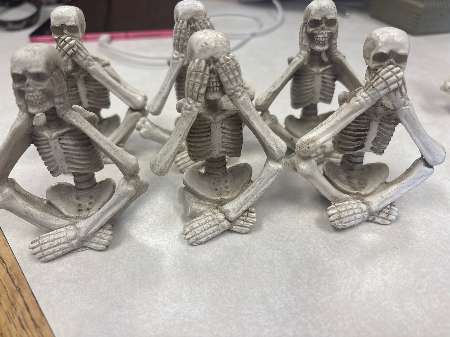 Mini skeleton decor
