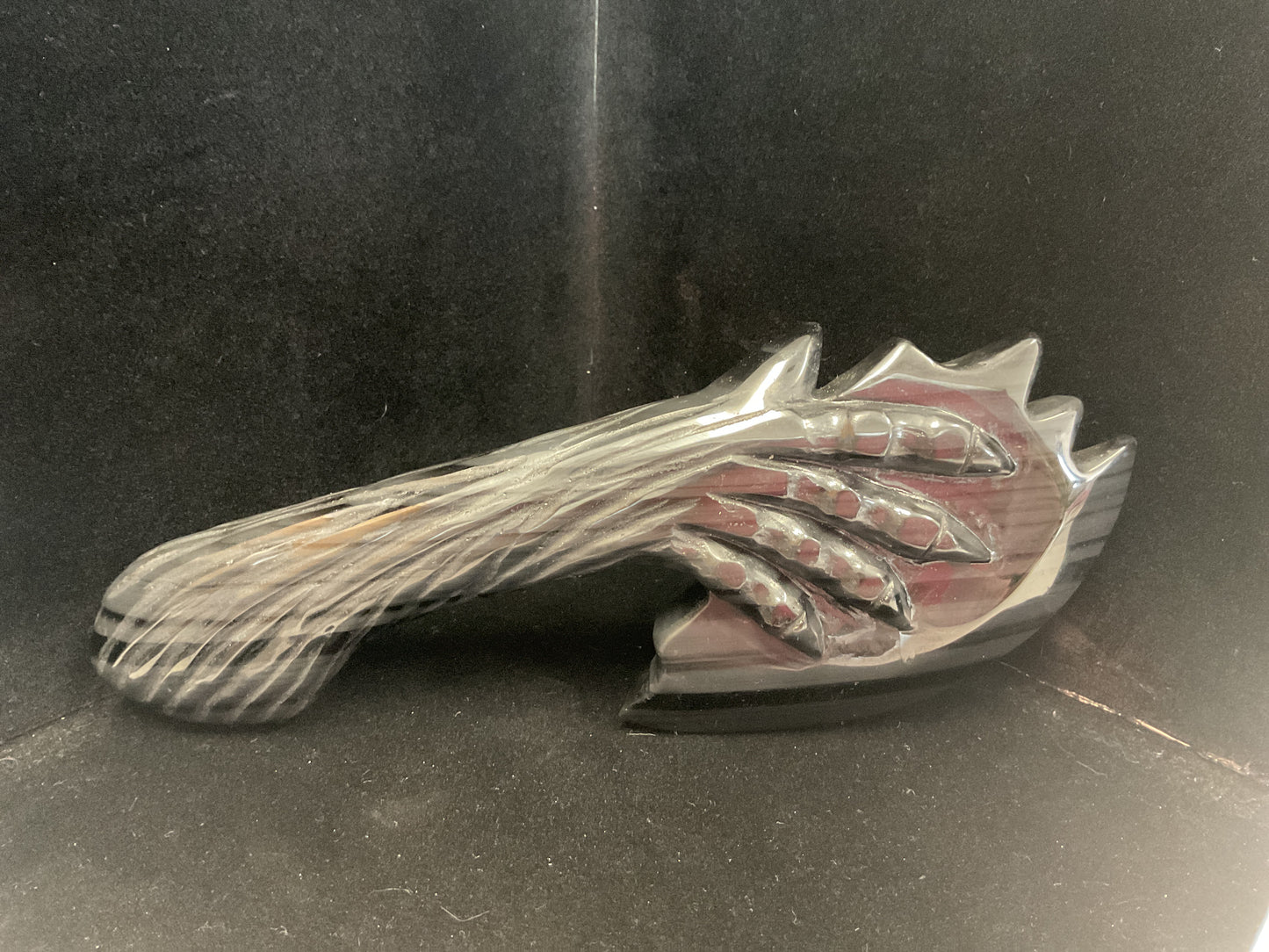 Banded Obsidian Hand Axe