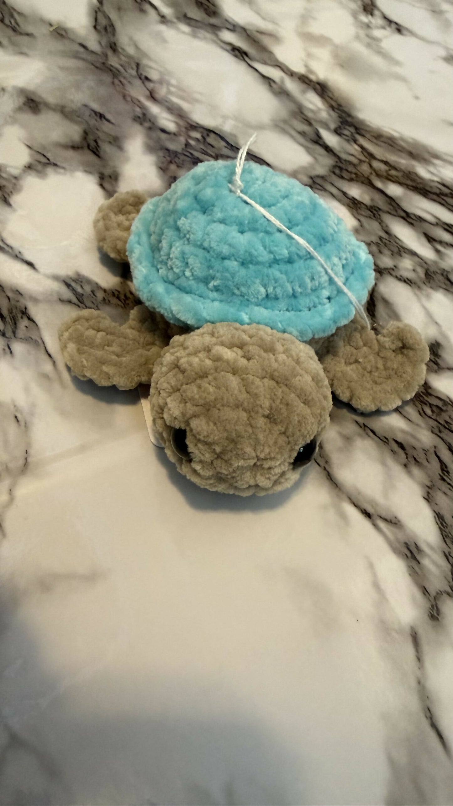 Crochet small turtles
