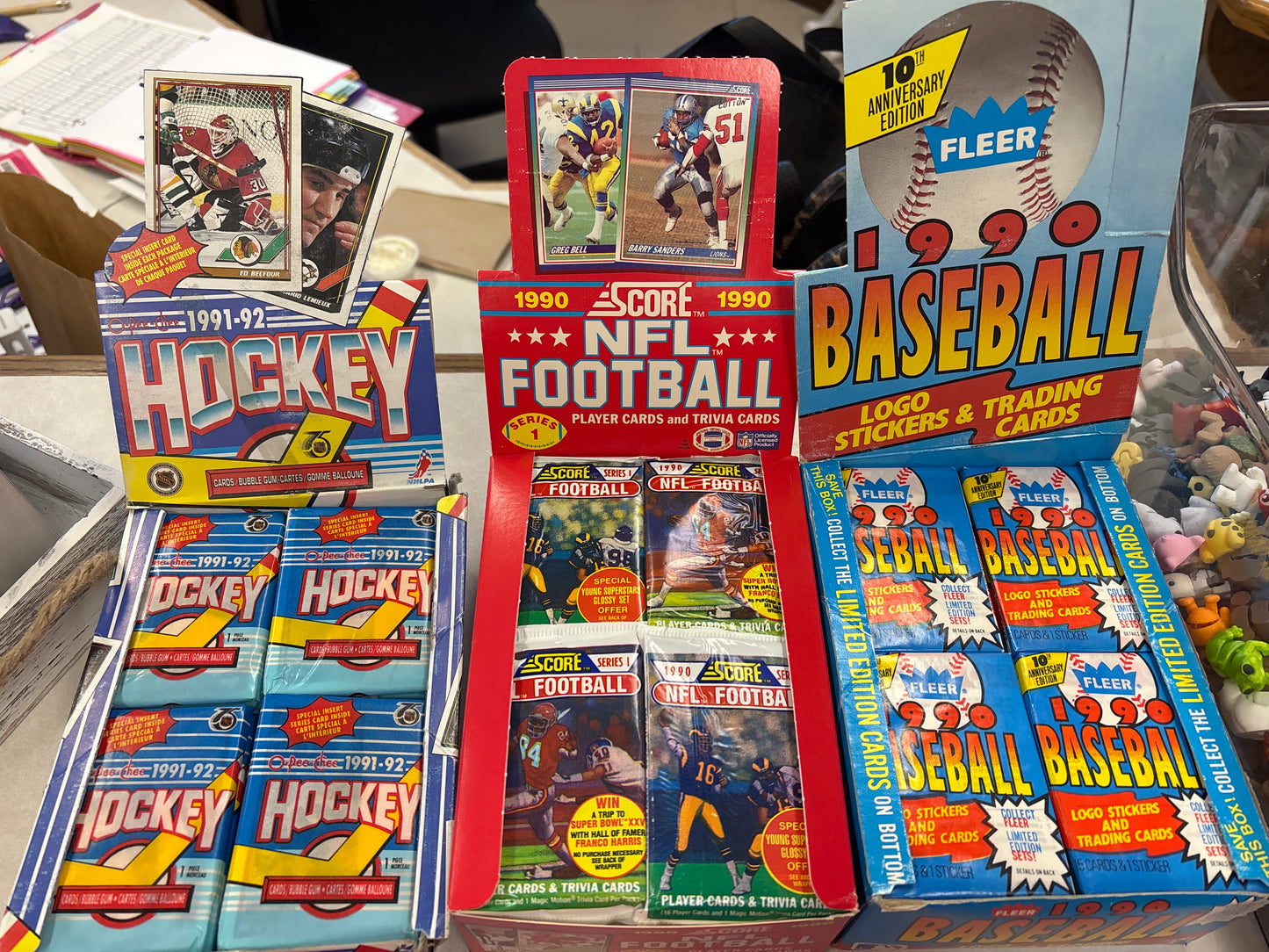1990 NFL football cards