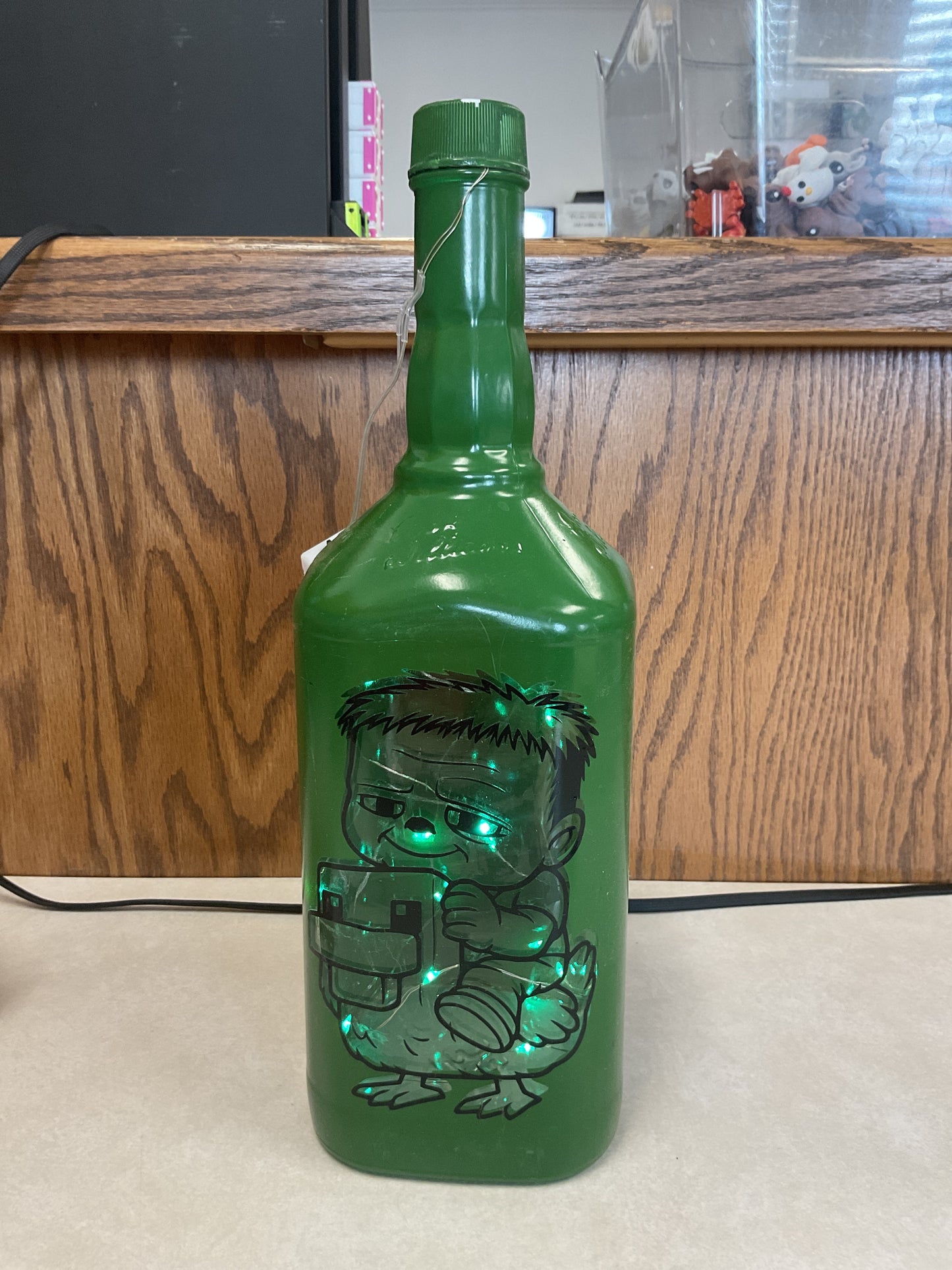 Zombie chicken bottle