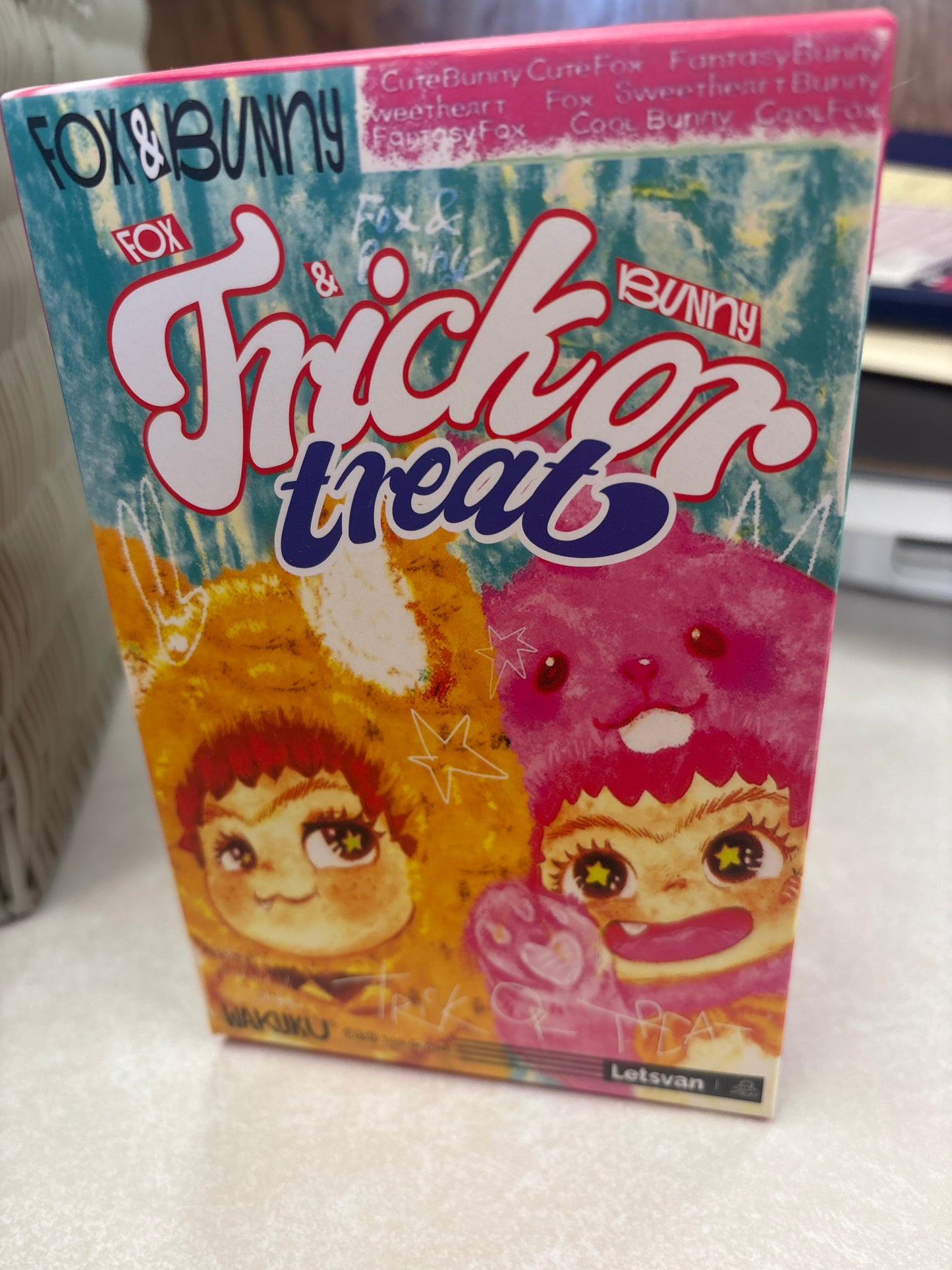 Trick or treat fox & bunny