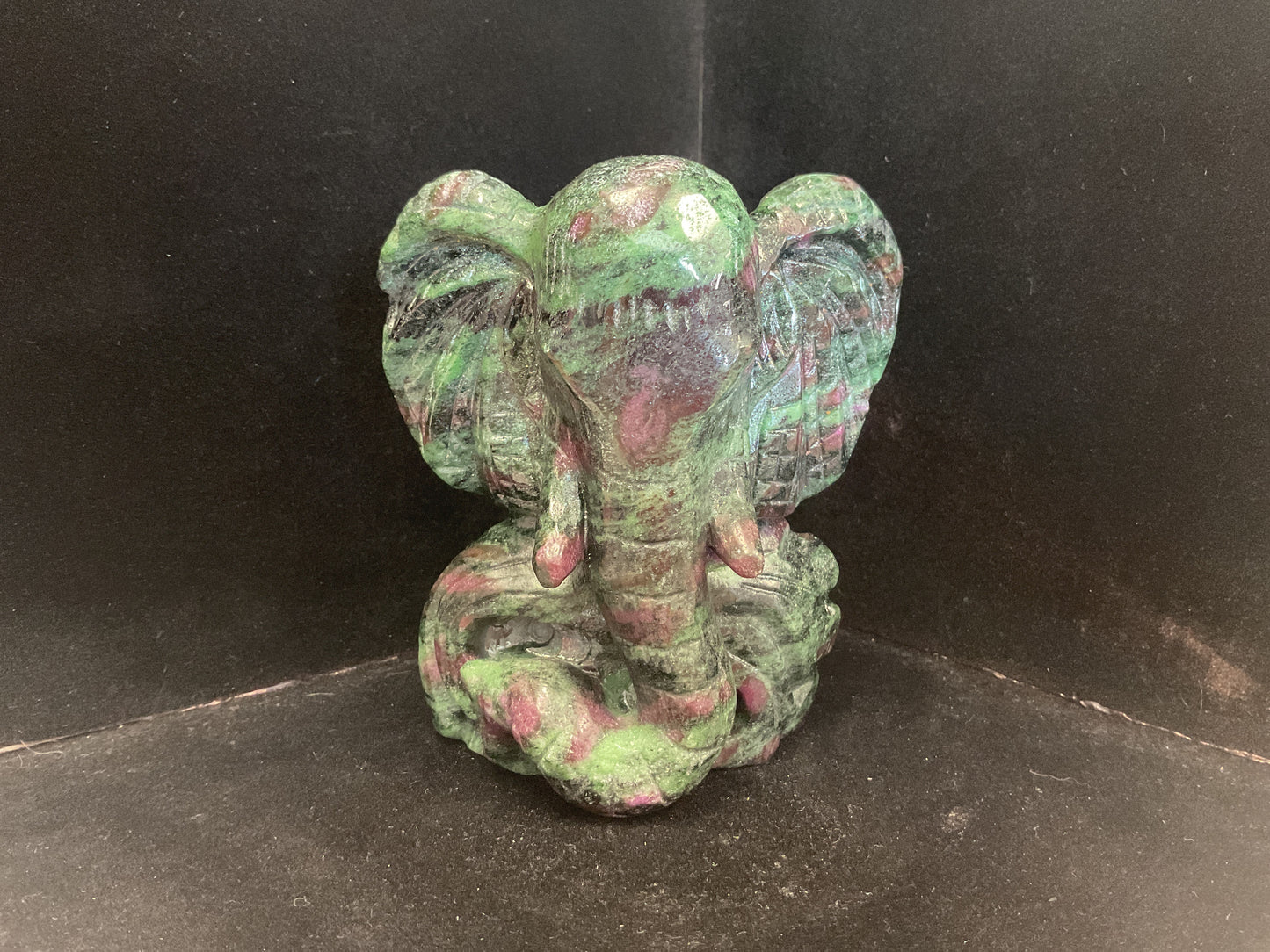 Ruby Zoisite Elephant
