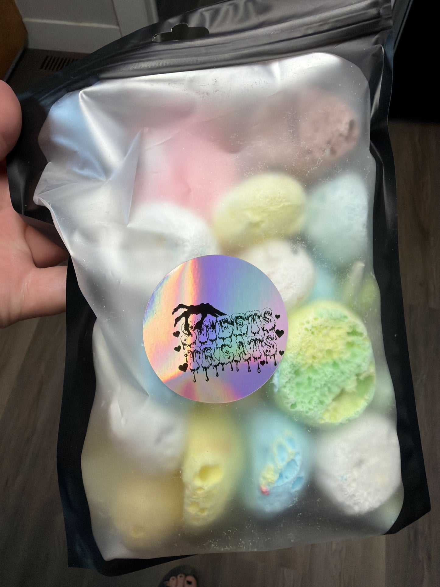 Mystery bag may contain nuts