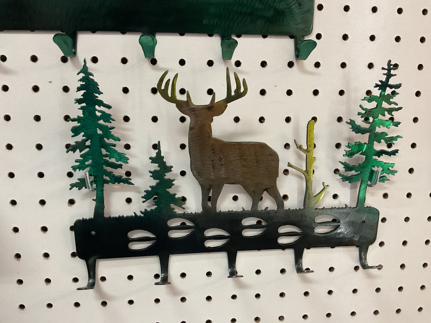 White tail keychain holder