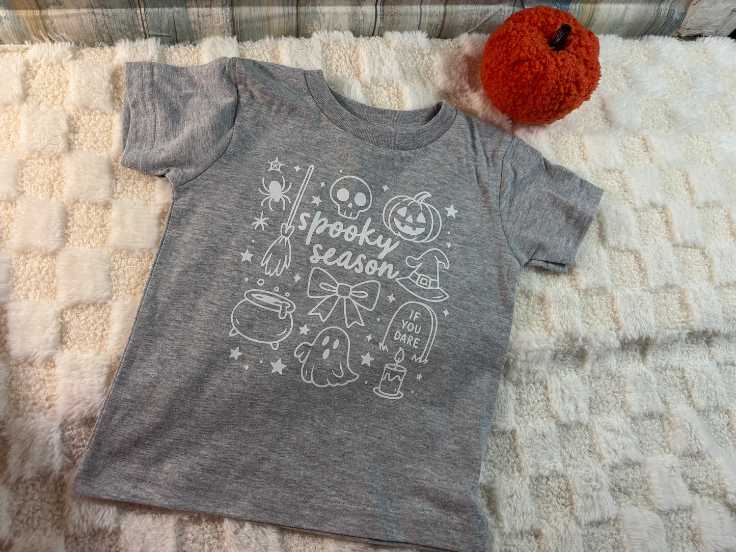 Spooky season youth Tshirt