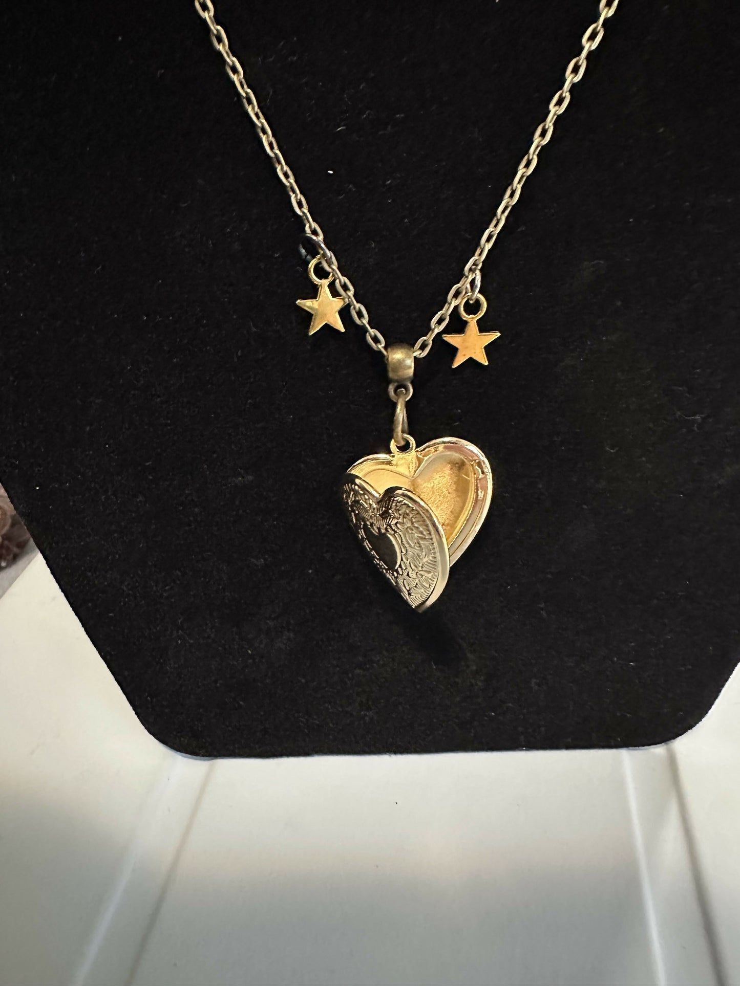 MJ locket necklaces