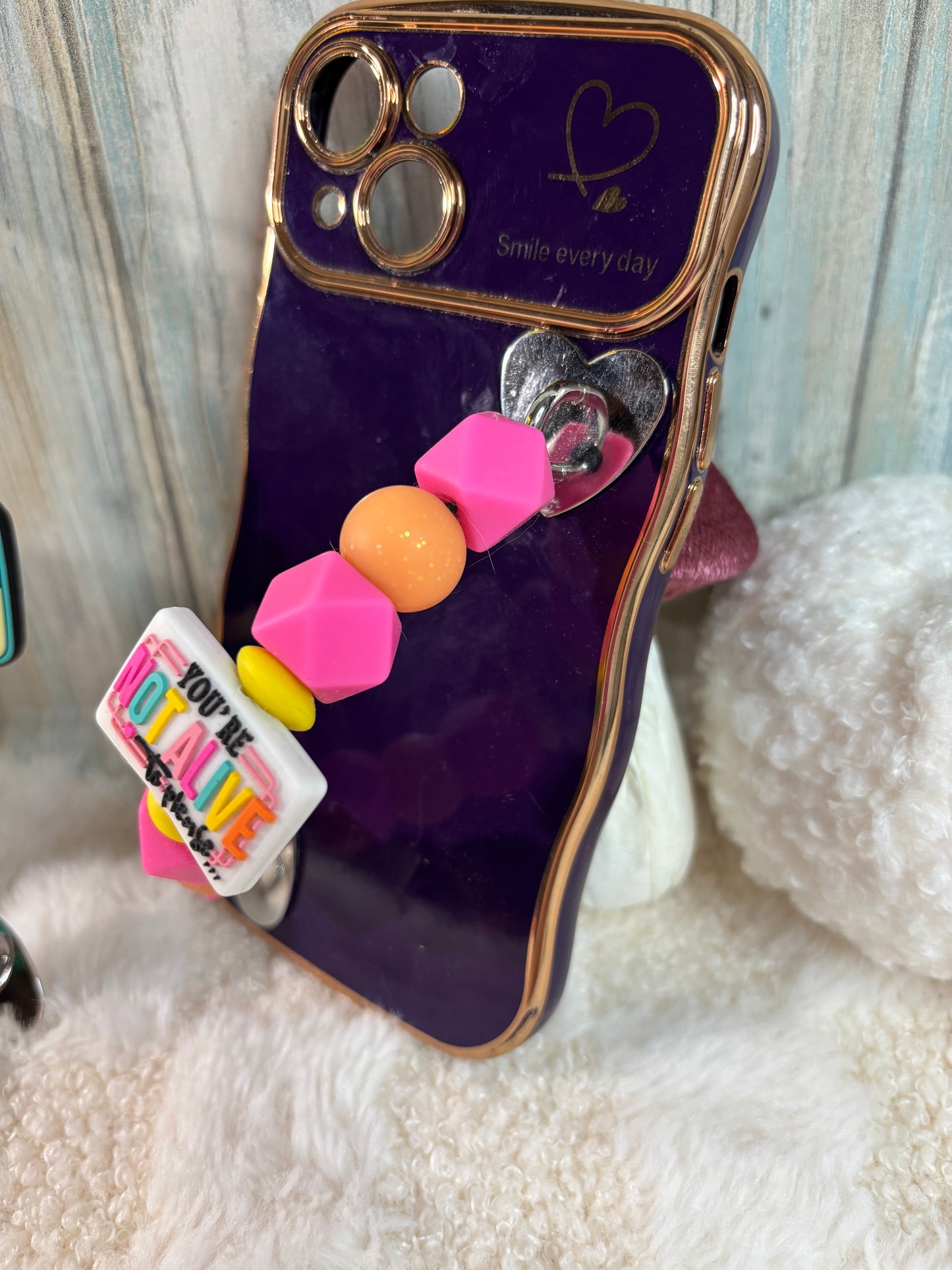 Anxiety phone charm