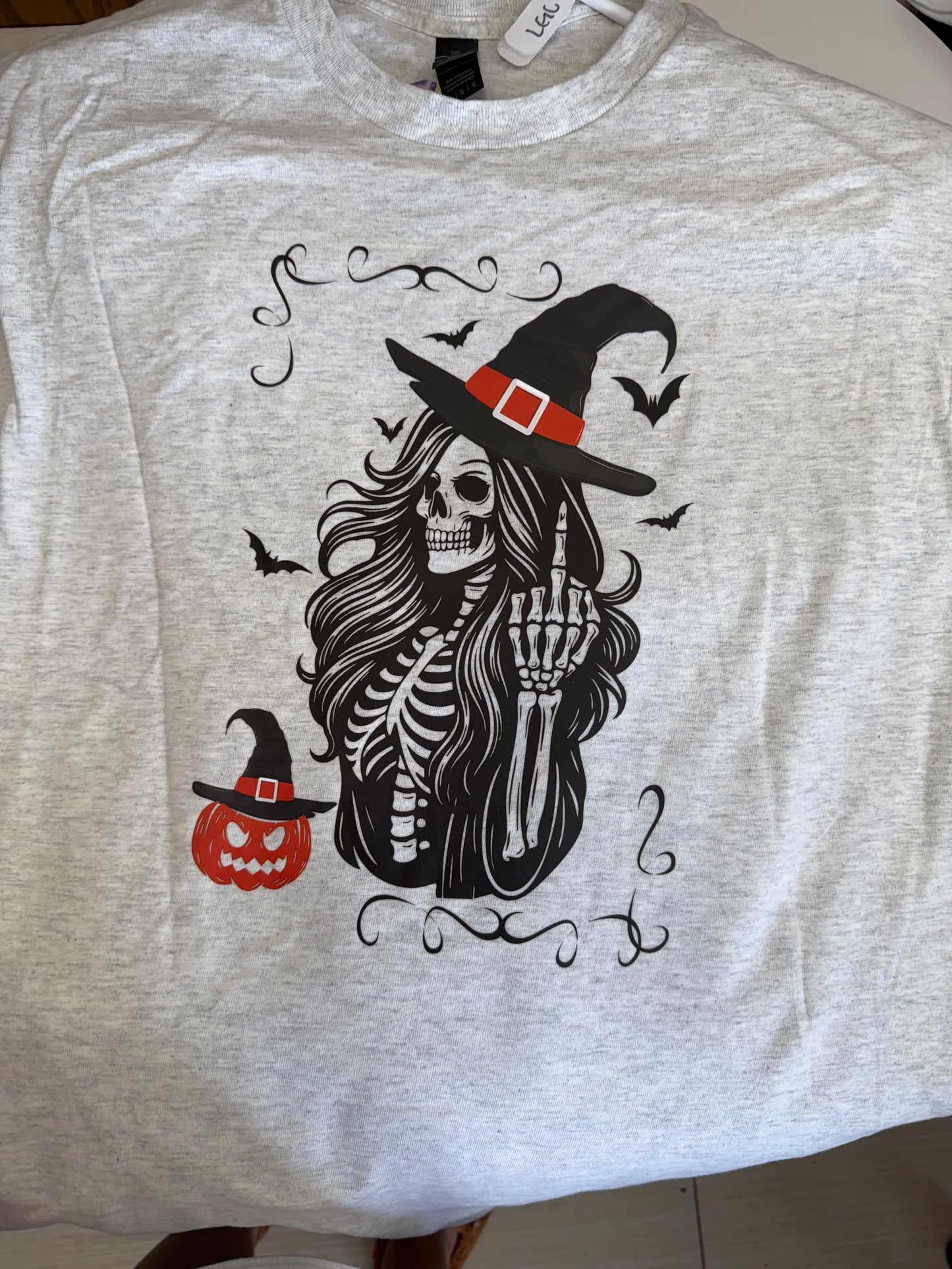 Witch flipping off Tshirt