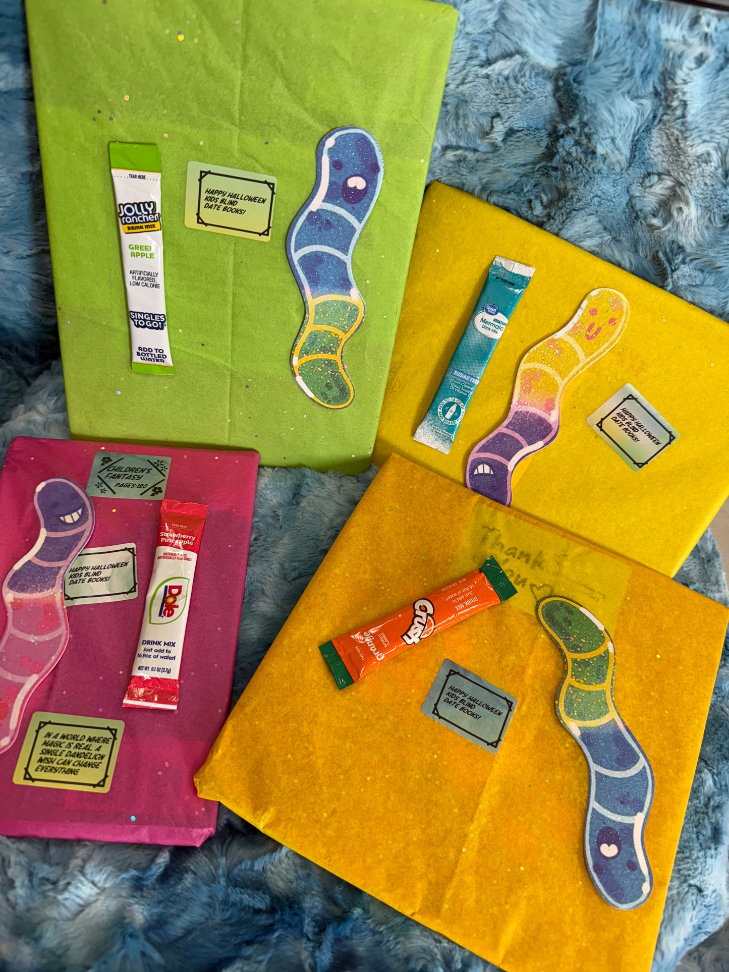 Kids blind date with book