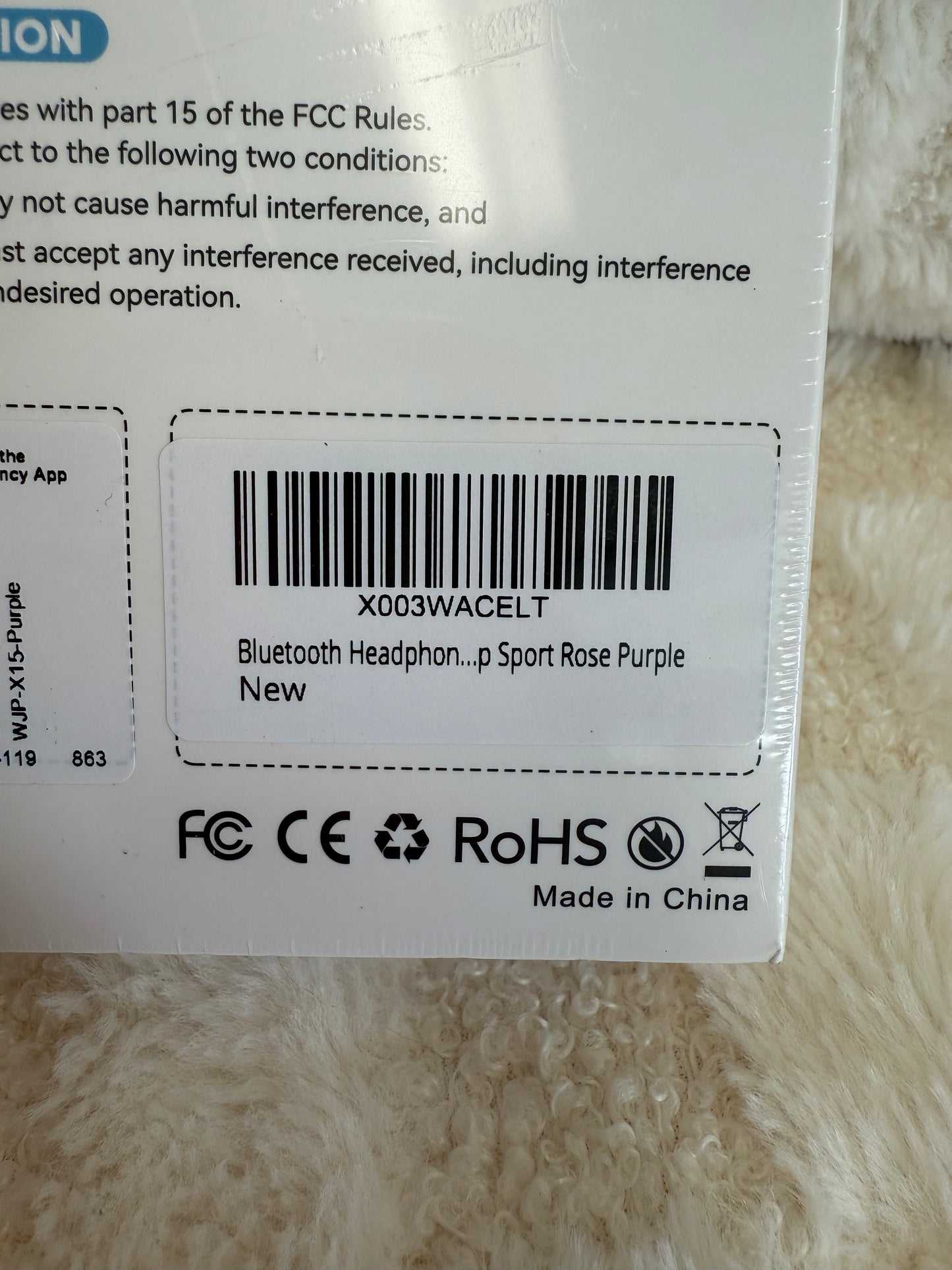 True wireless headphones