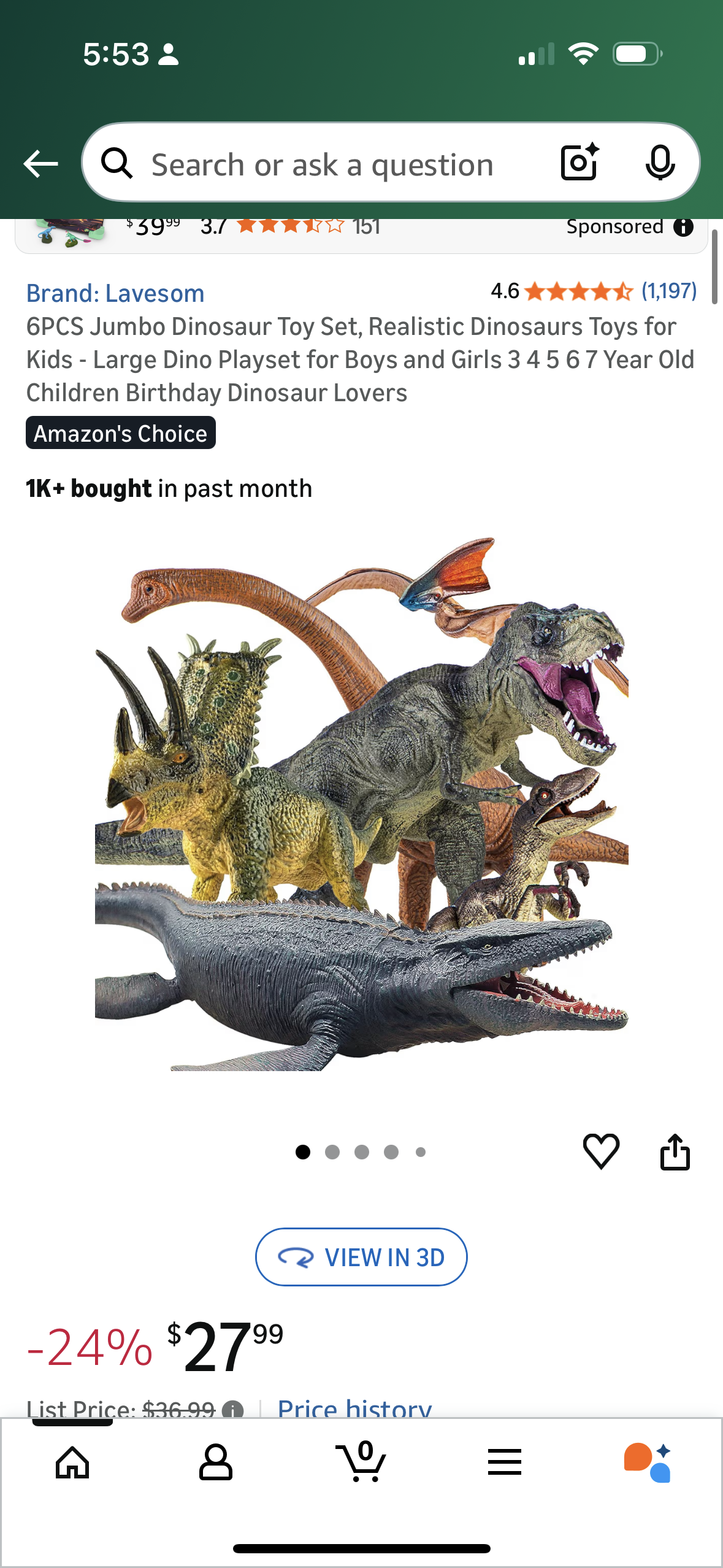 Explore dinosaur