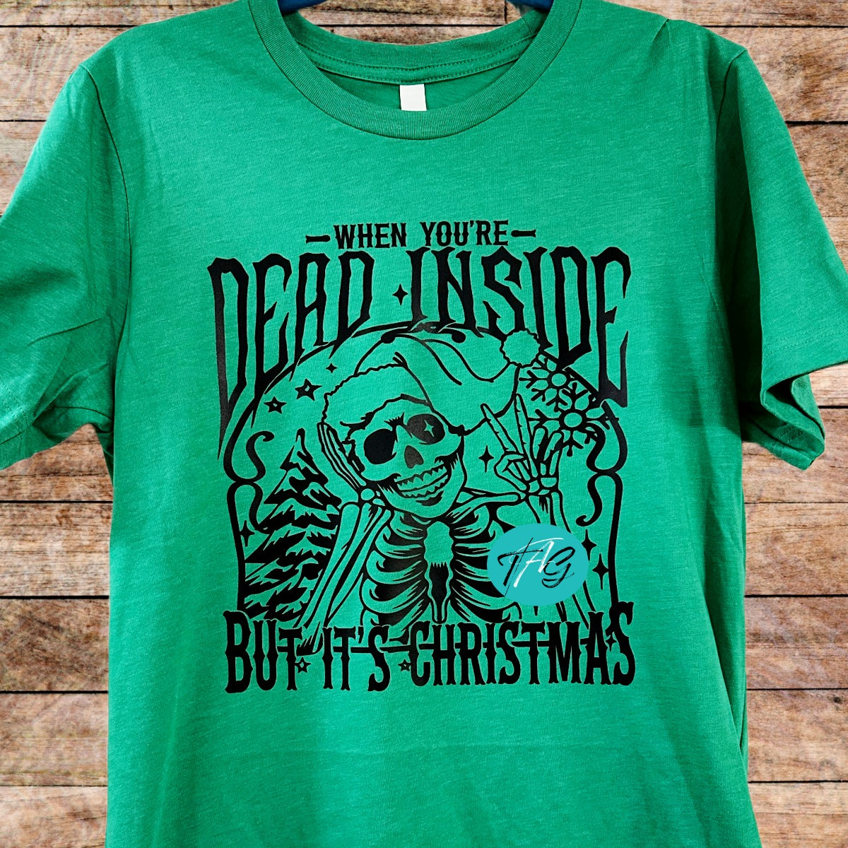 Dead Inside but it’s Christmas Tshirt