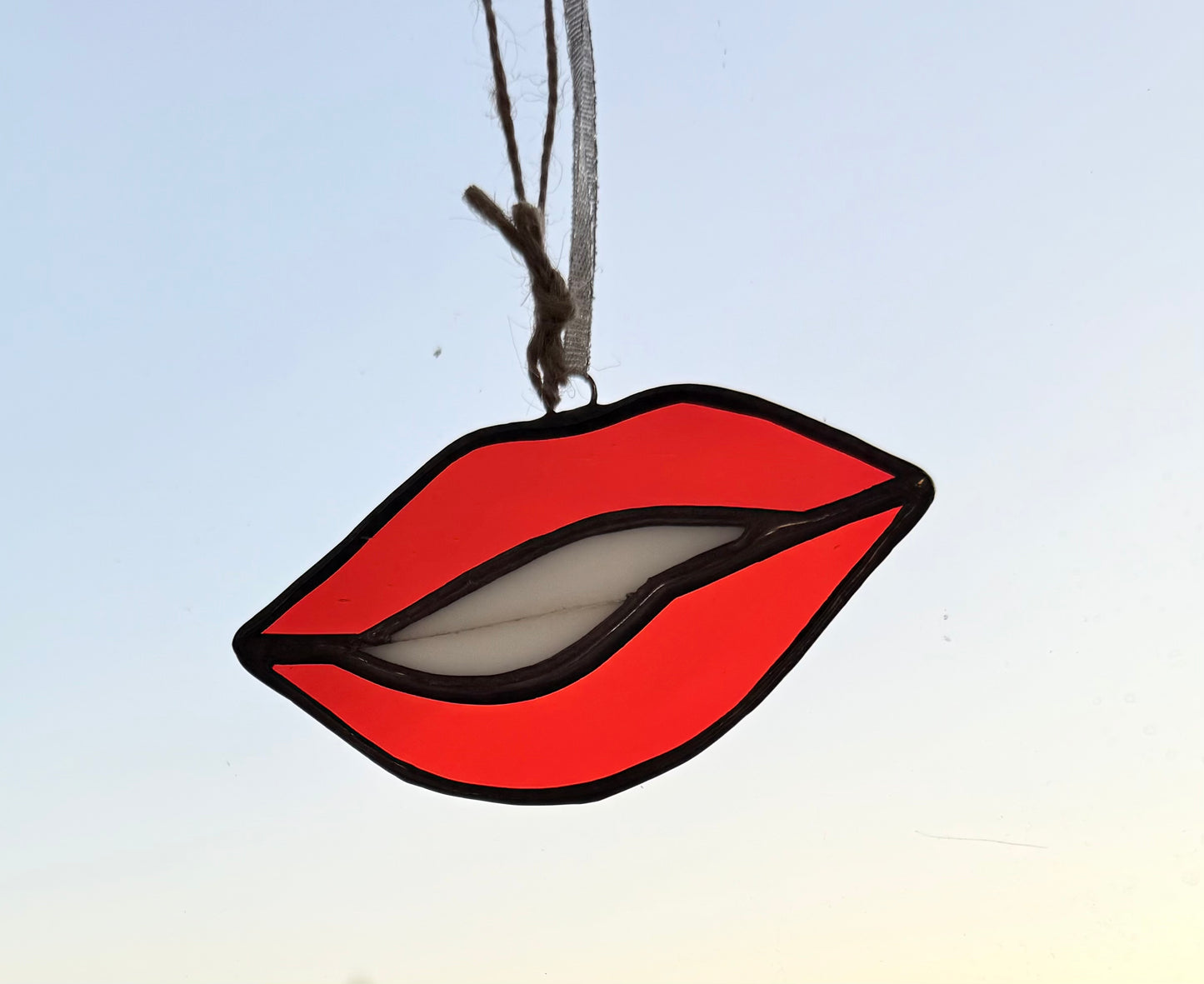 Small stained glass hanger
