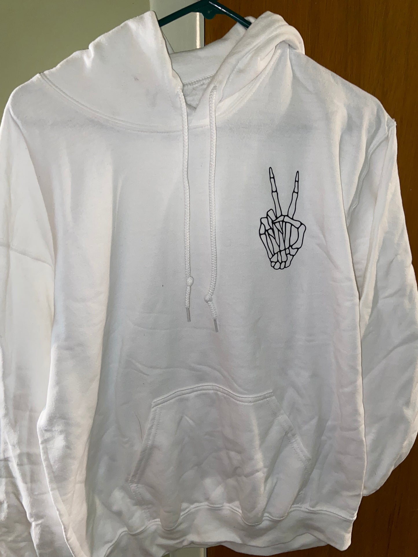 Skelly hand hoodie
