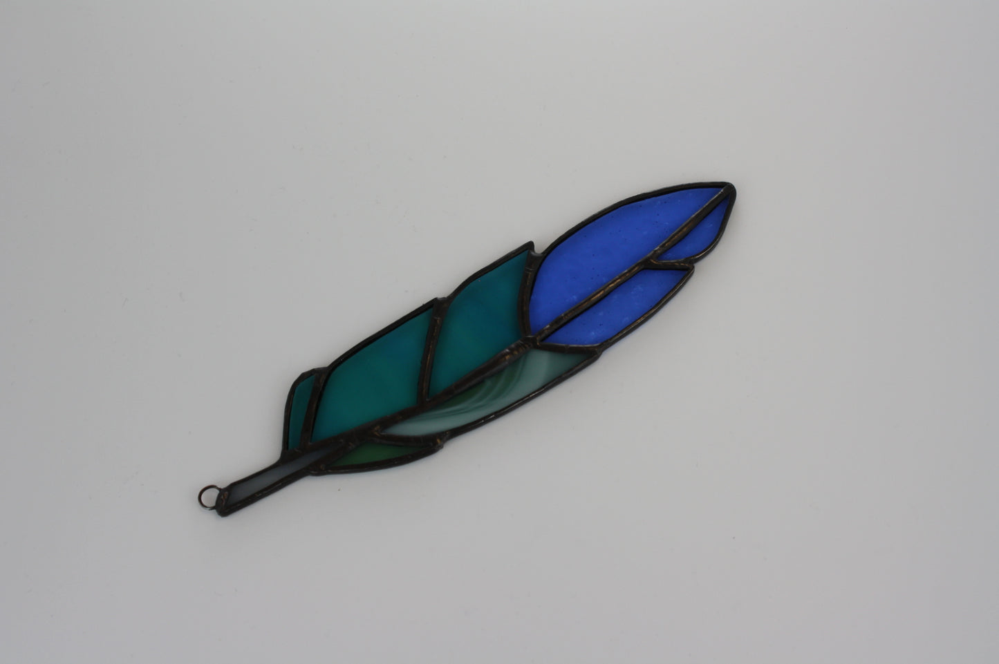 Stained Glass Feather 2