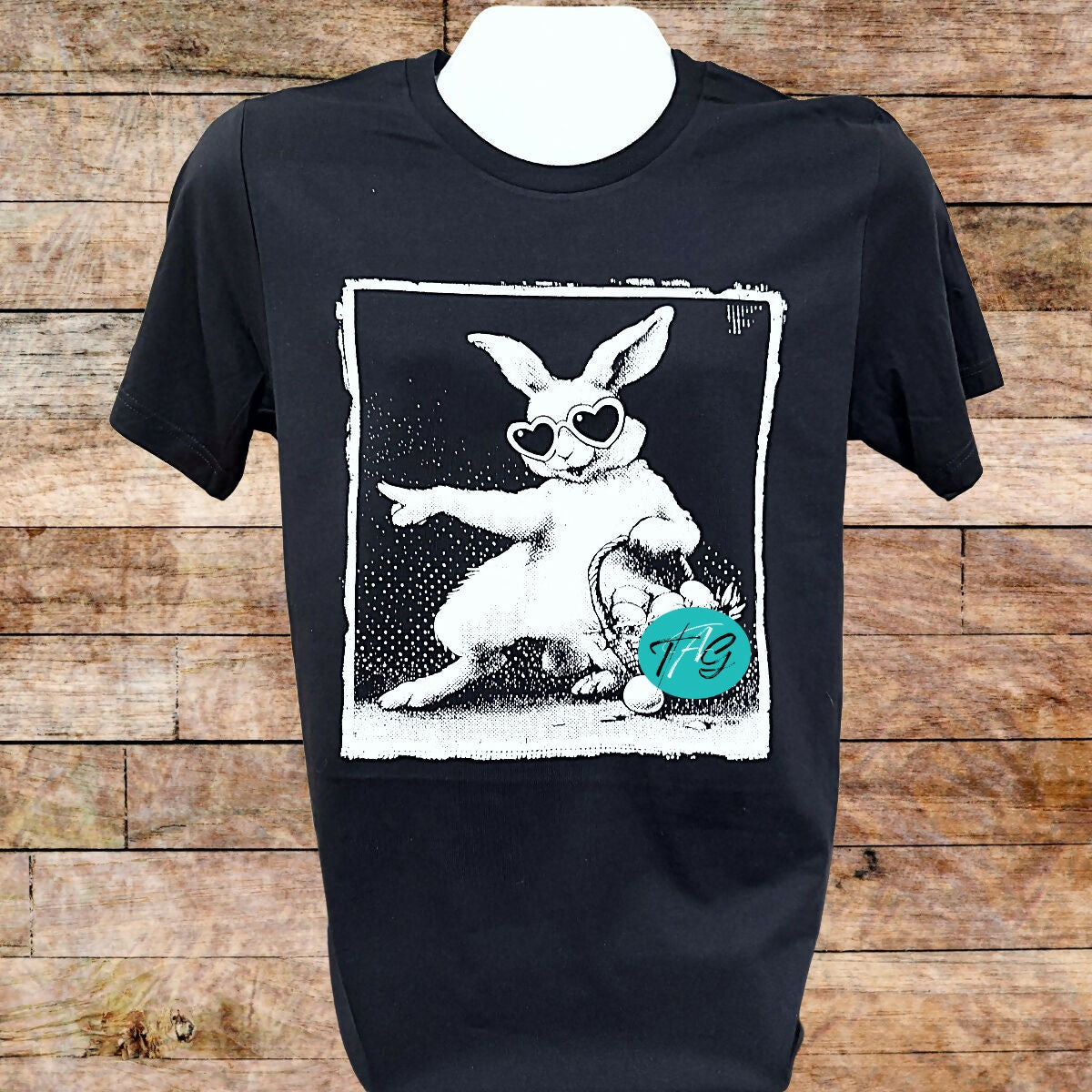 Easter Bunny Stamp Graphic Tshirt