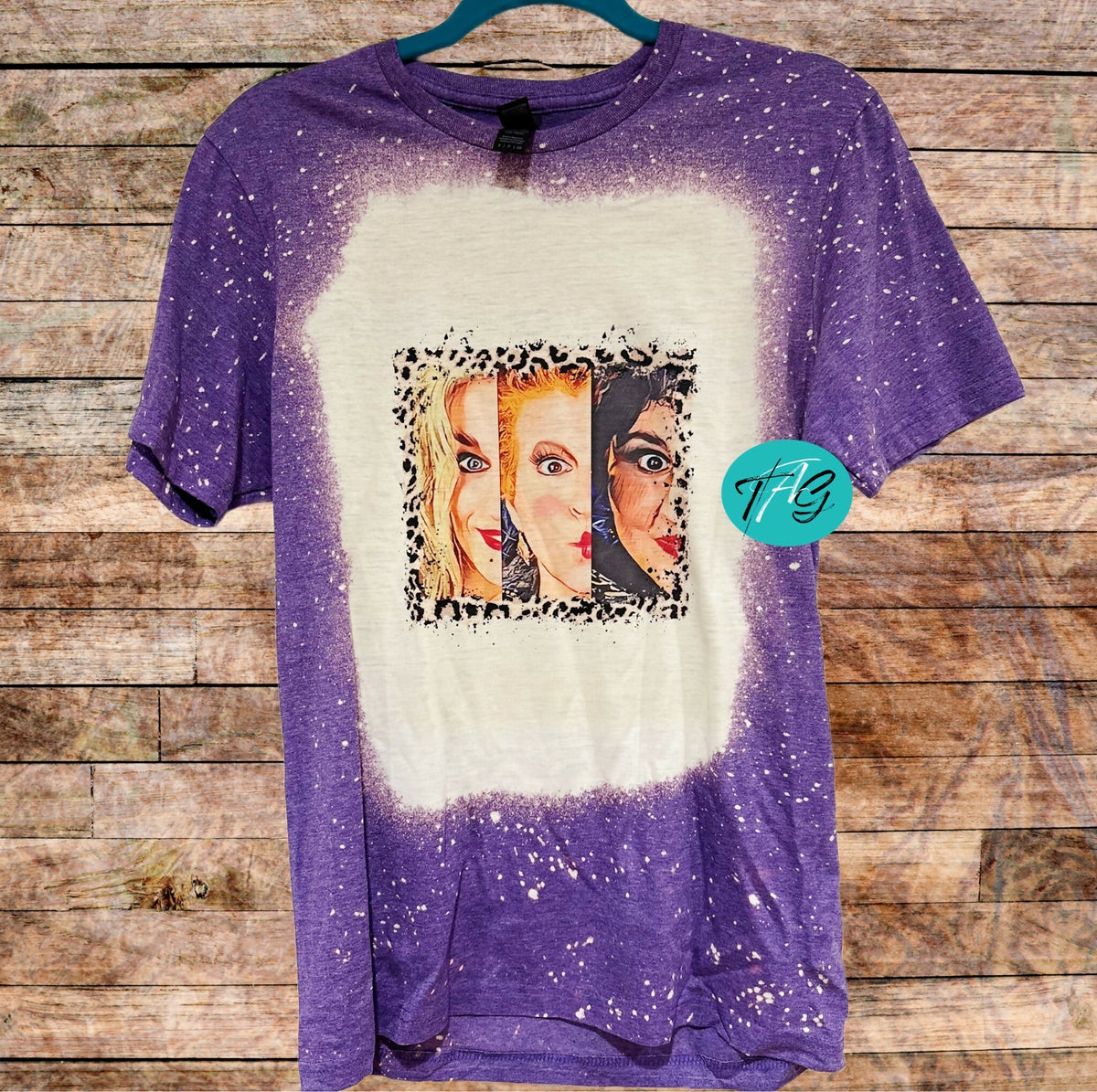 Witch Sisters Bleached Tshirt