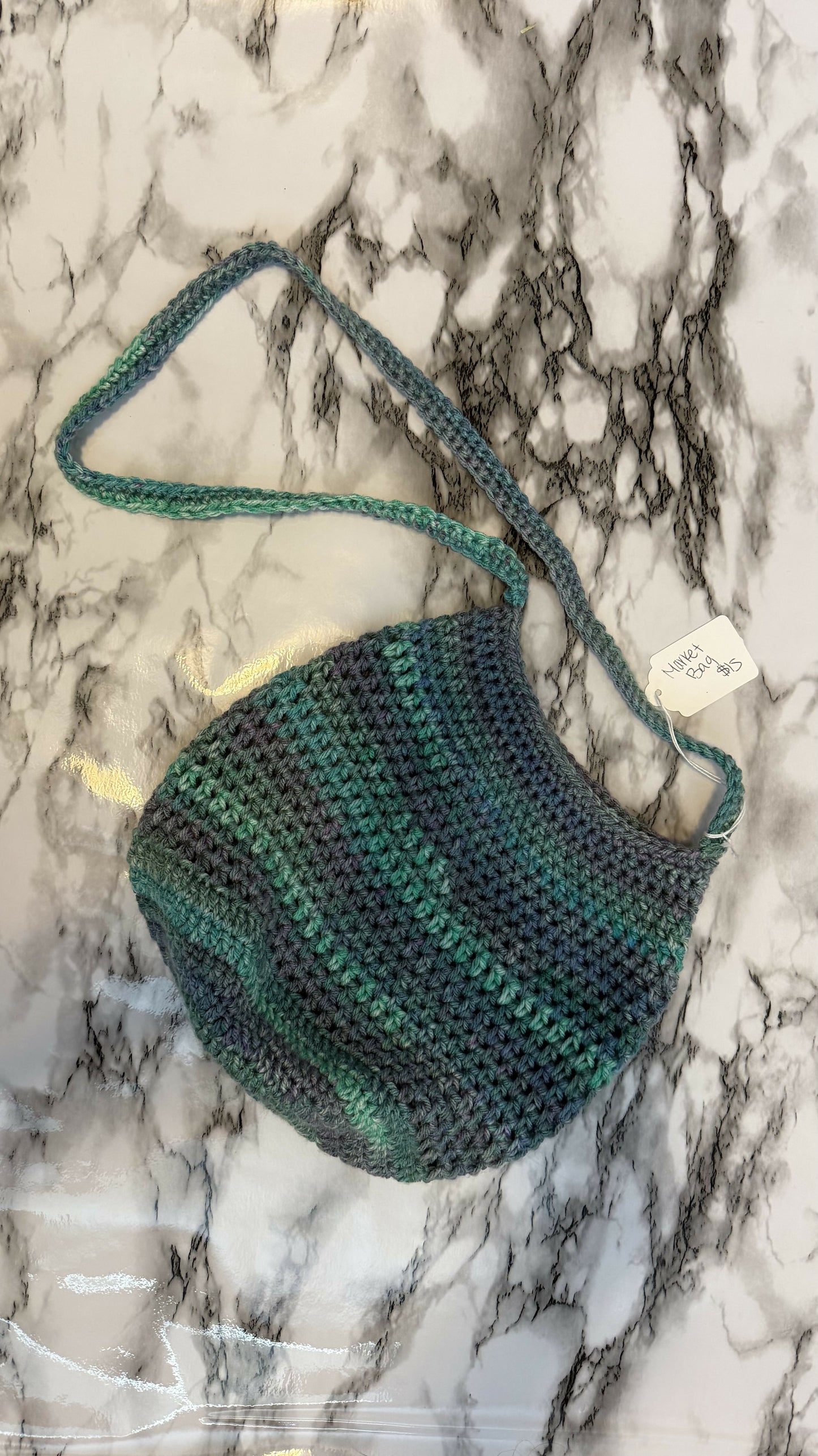Crochet market bag